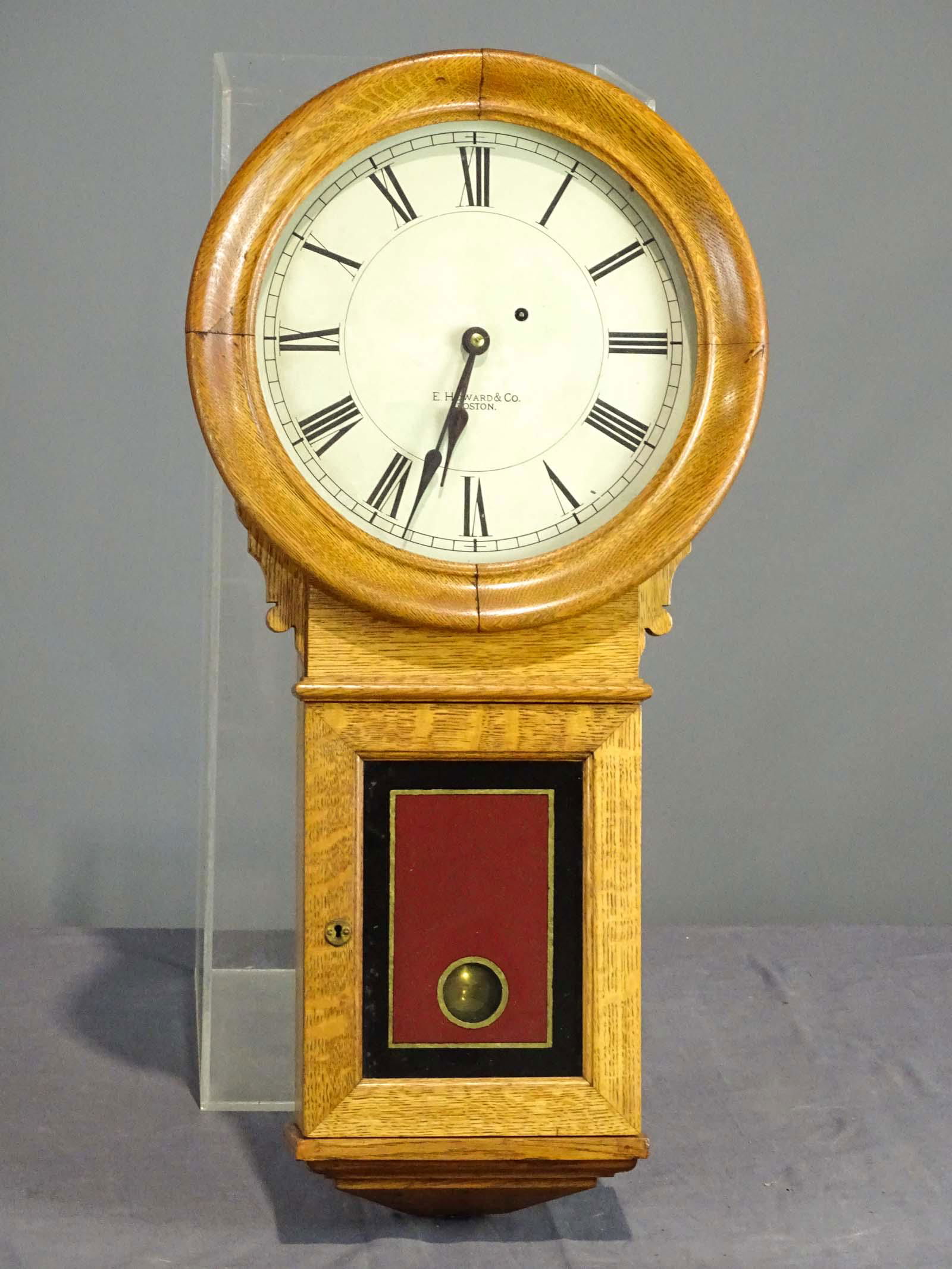 19th c. Howard Wall Clock (1 of 6)