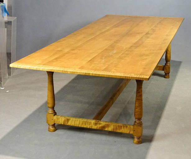 Tiger Maple Dining Table