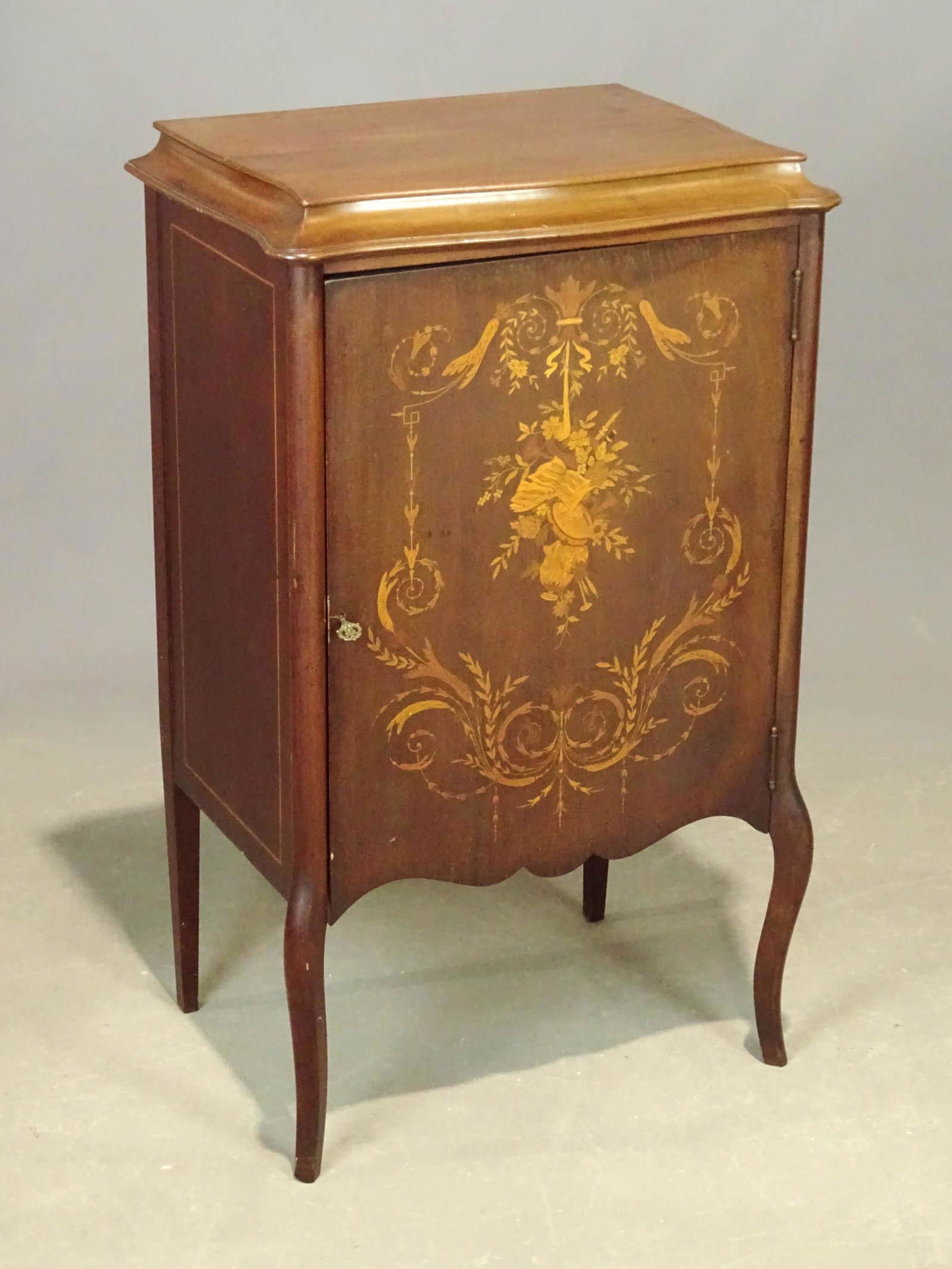 Inlaid Music Cabinet (1 of 5)