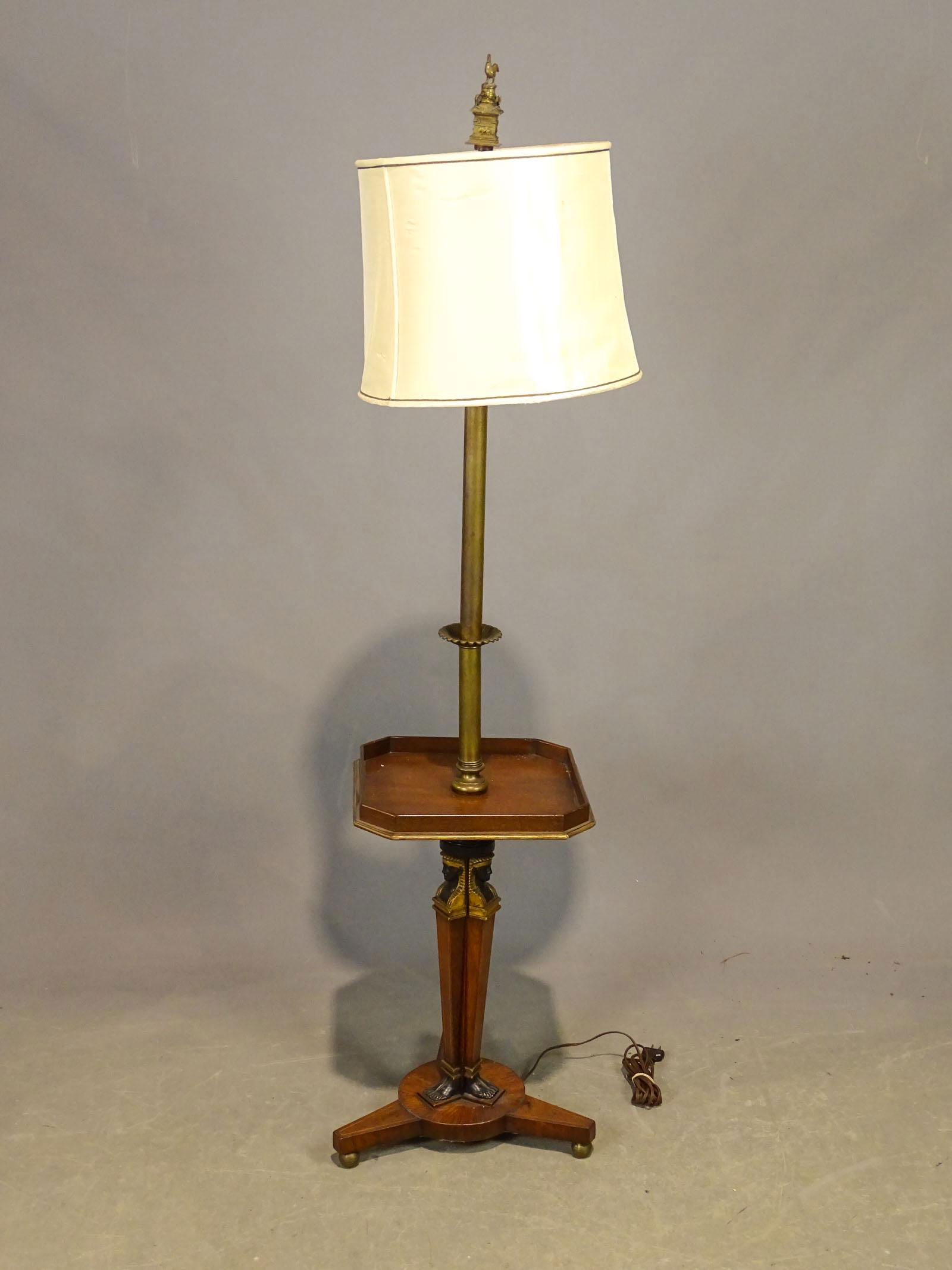 Egyptian Revival Floor Lamp Jan 01, 2022 Copake Auction Inc. in NY