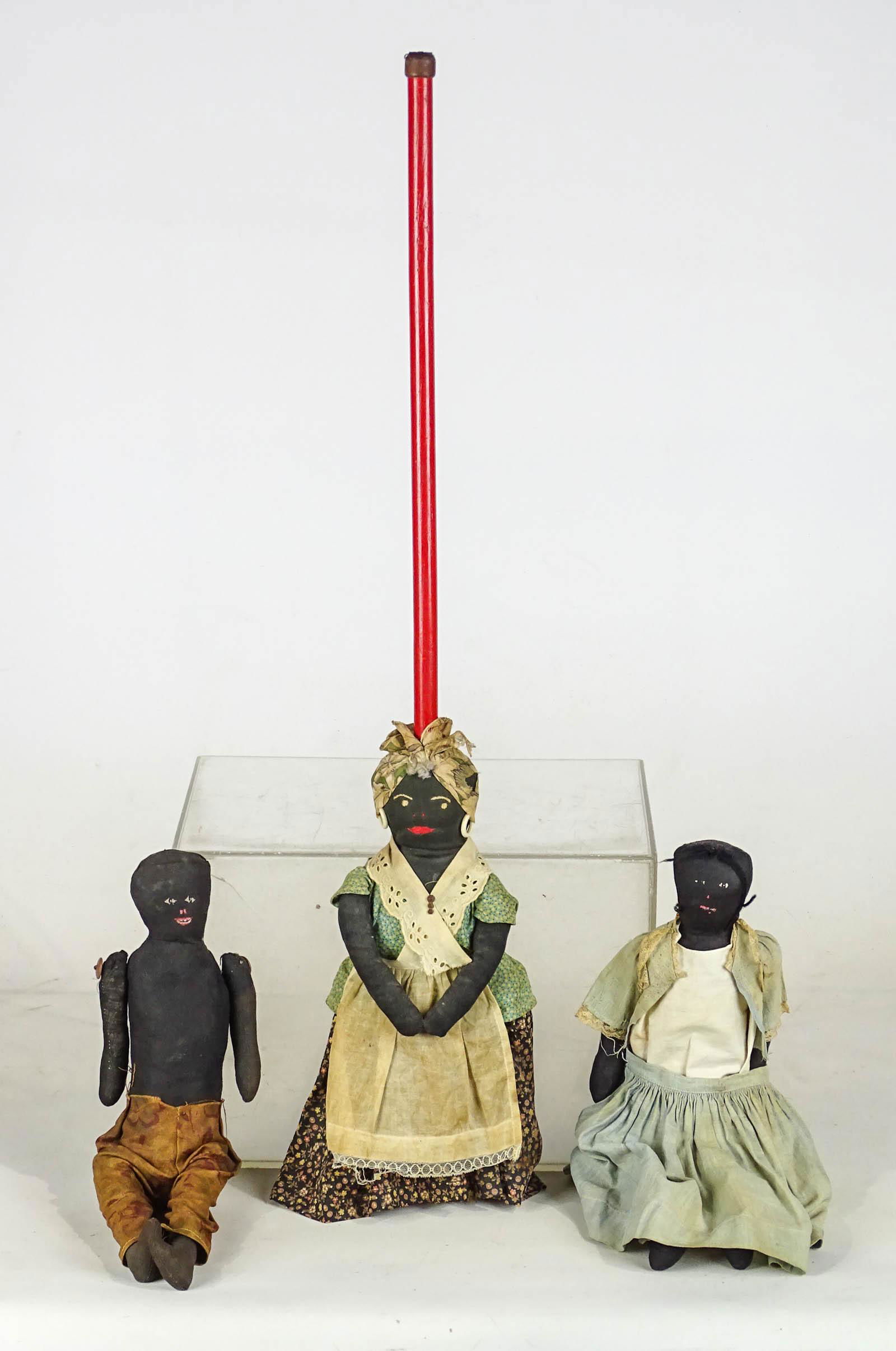 Folk Art Doll Lot (1 of 6)