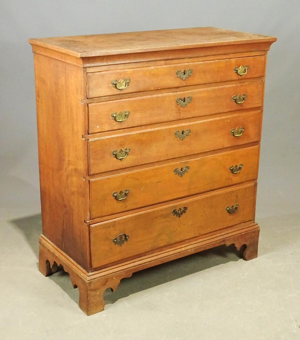 18th c. Tall Chest (1 of 4)