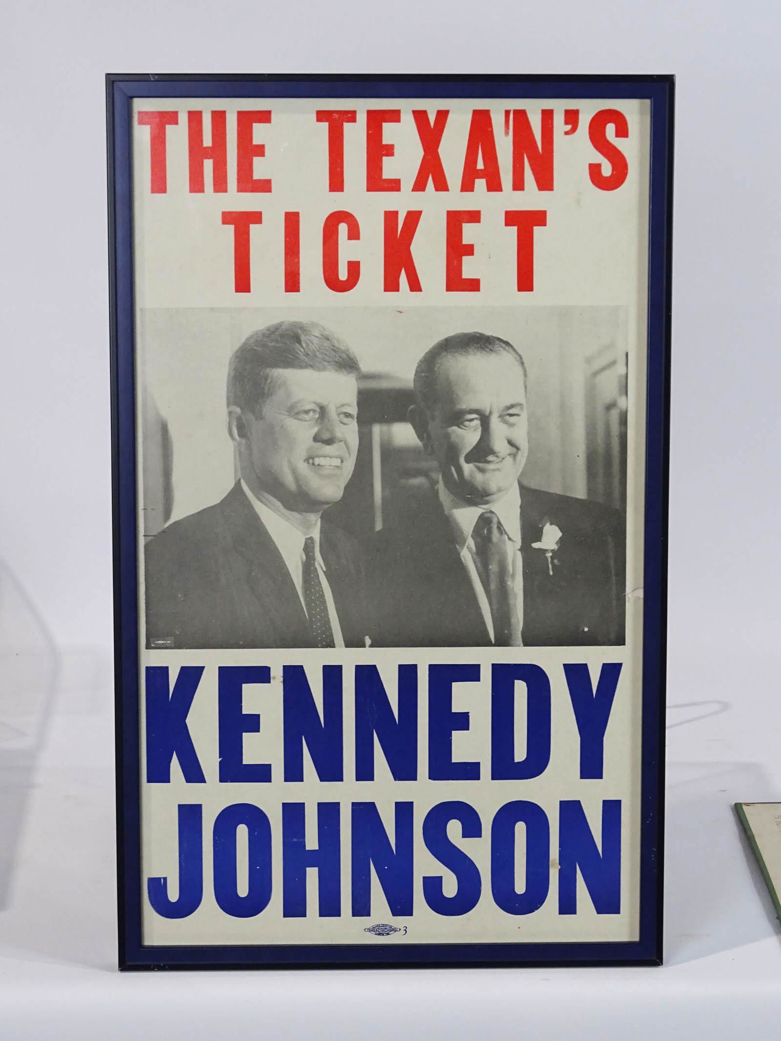 Kennedy Johnson Campaign Poster (1 of 4)