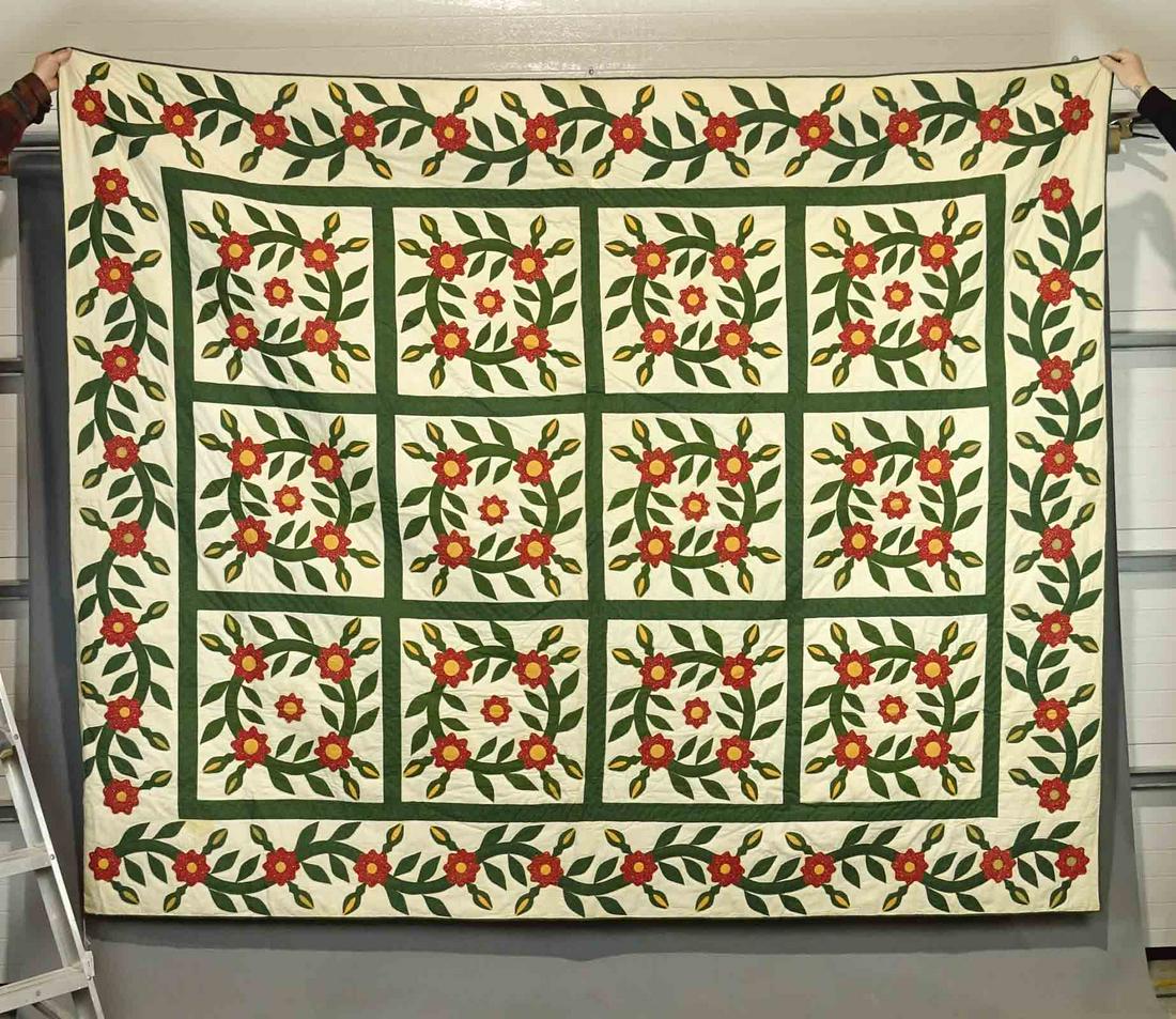 1852 Applique Quilt (1 of 5)
