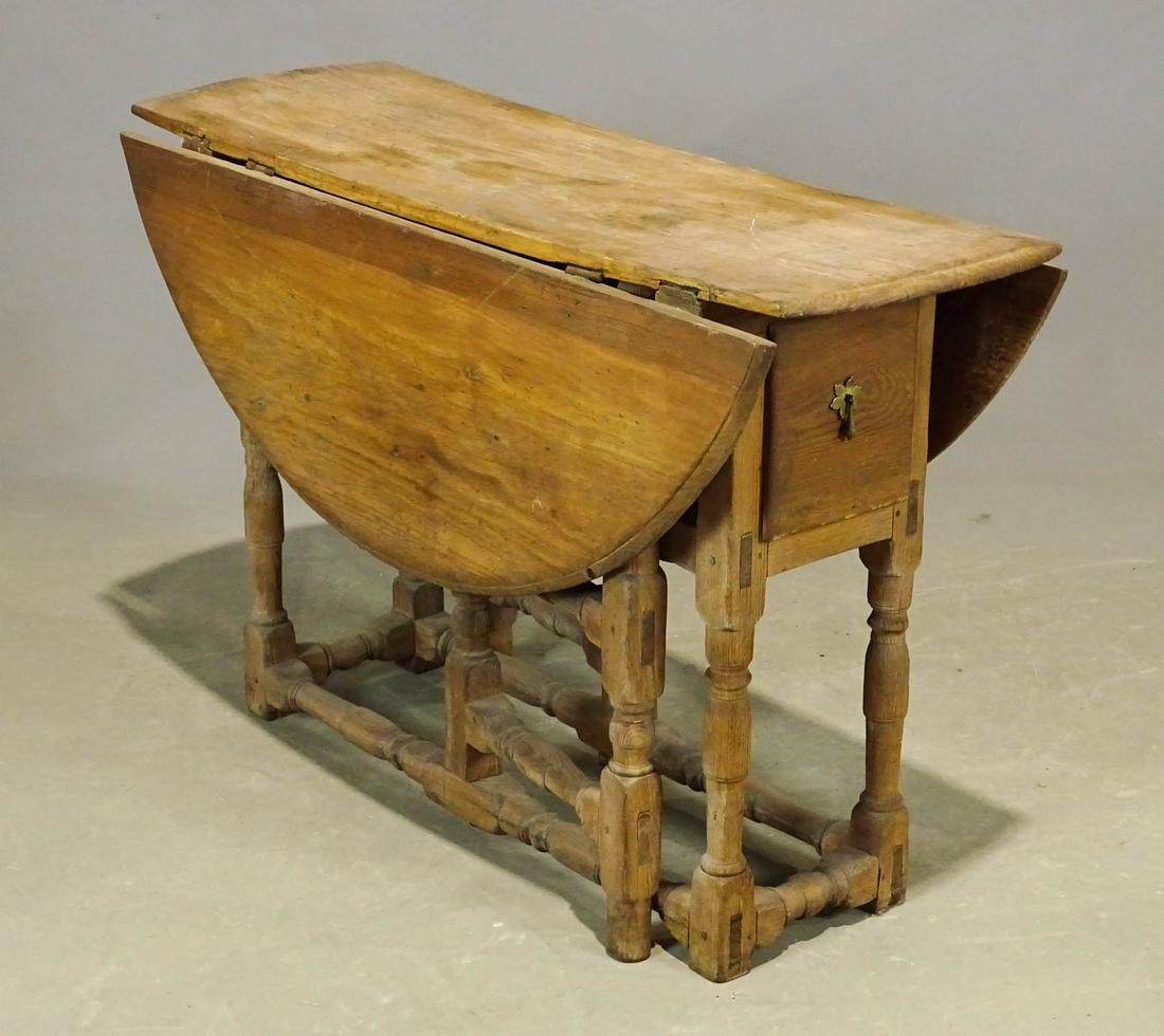 19th c. French Canadian Dropleaf Table (1 of 6)