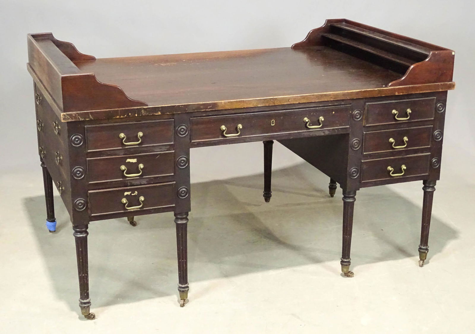 Mahogany Partners Desk (1 of 7)