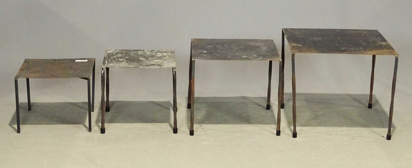 Welded Stacking Modernist Tables (4) (1 of 6)