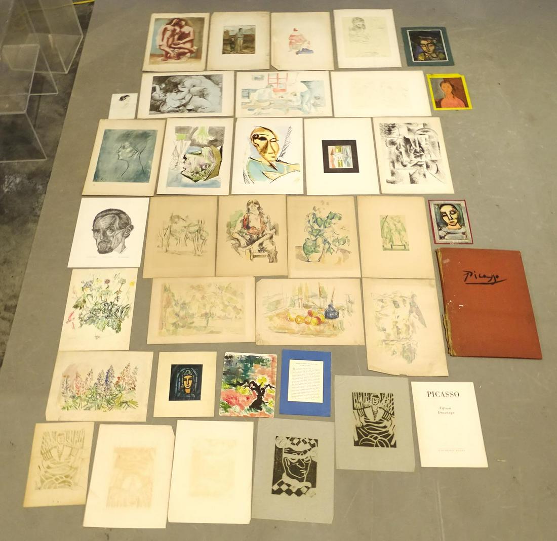Picasso & Misc. Artwork Lot (1 of 10)