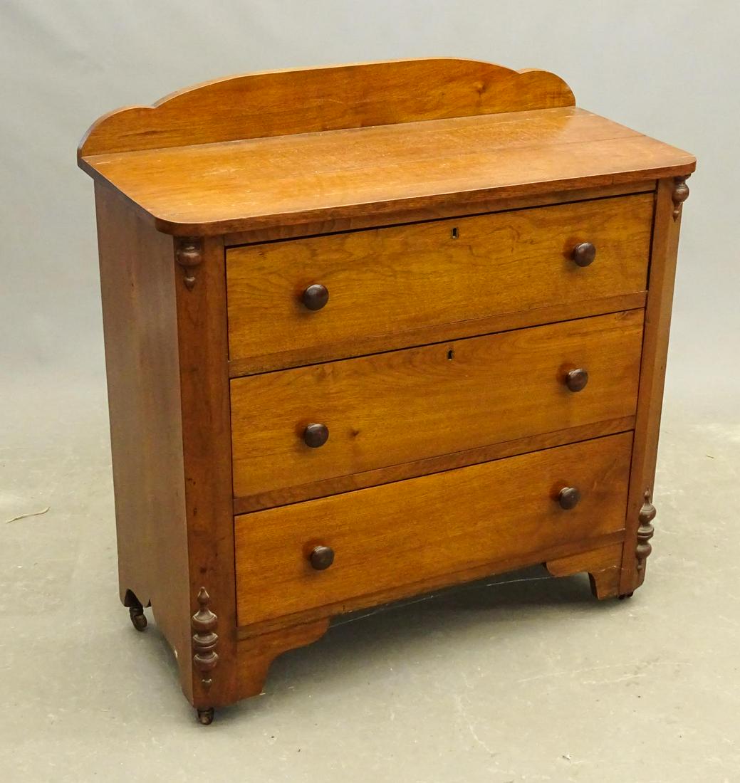Victorian Walnut Chest of Drawers (1 of 4)