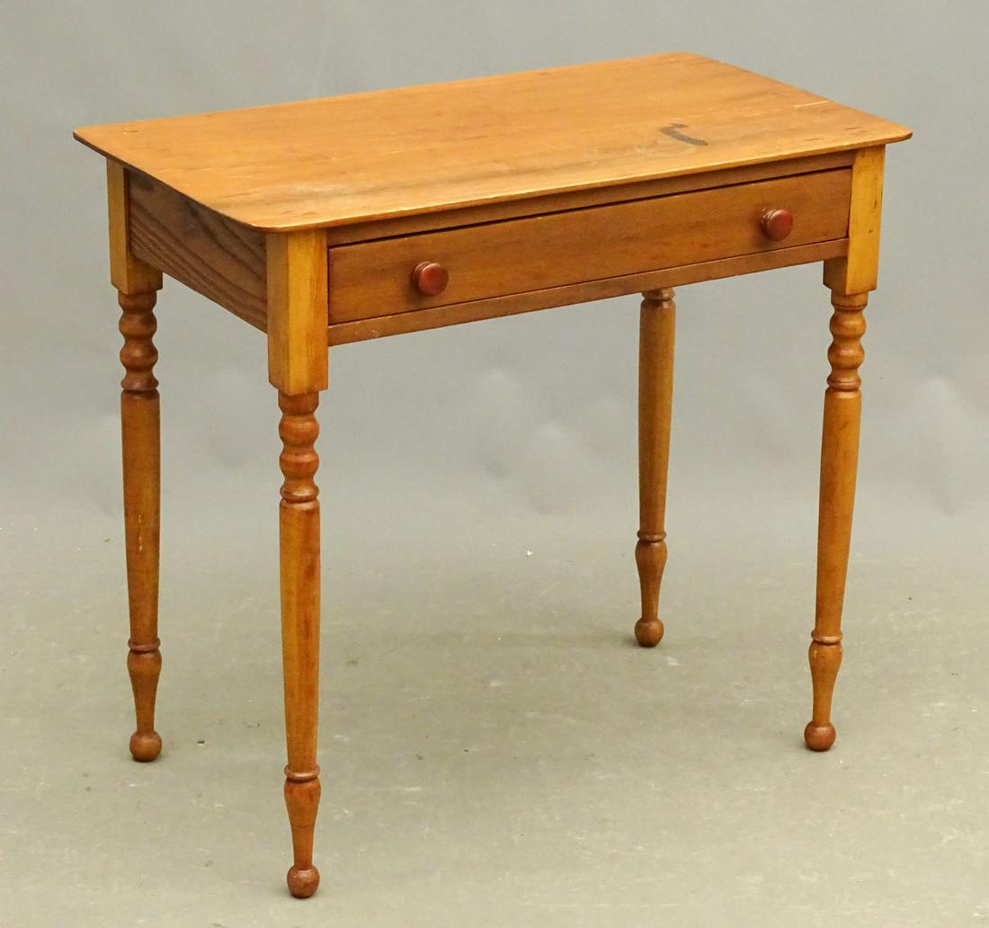 19th c. Single Drawer Stand (1 of 4)