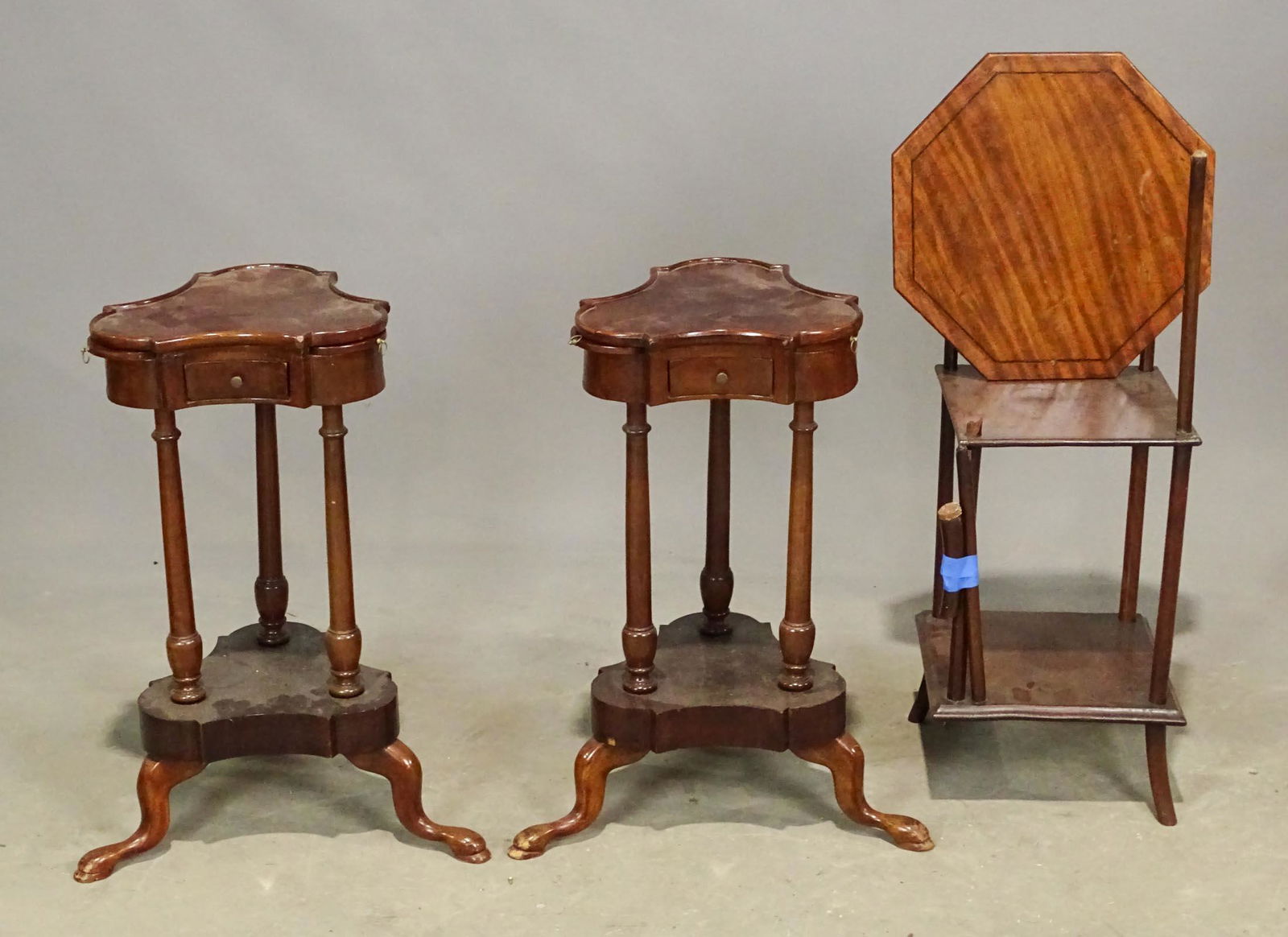 Pair Continental Pot Stands (1 of 6)