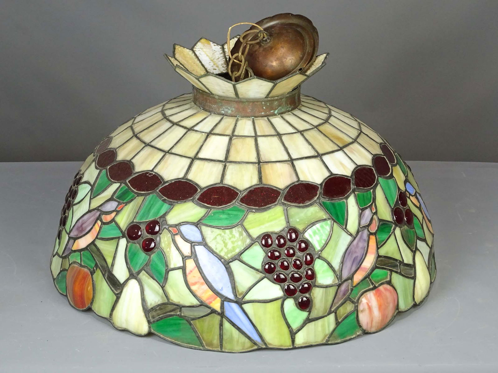 Stained Glass Hanging Shade (1 of 3)