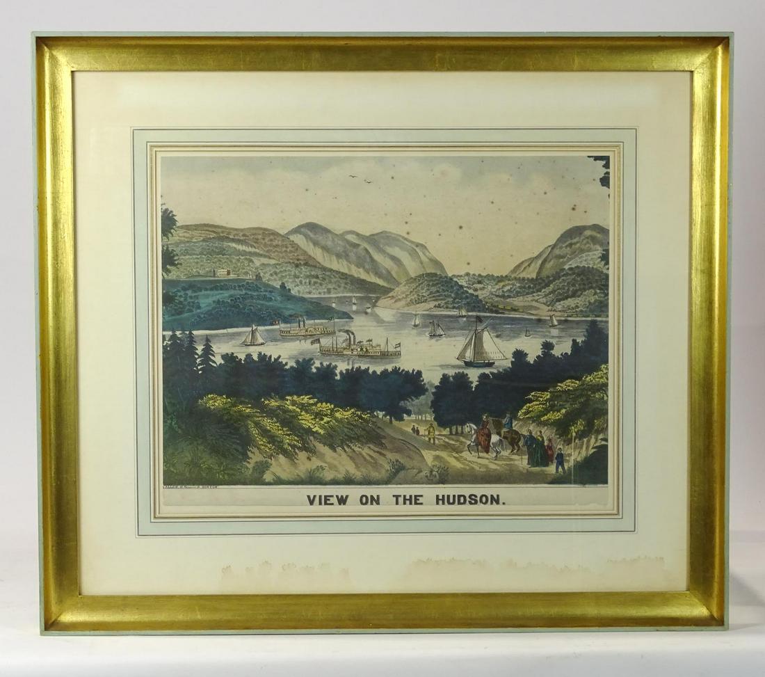 Early Print "VIEW ON THE HUDSON" (1 of 7)