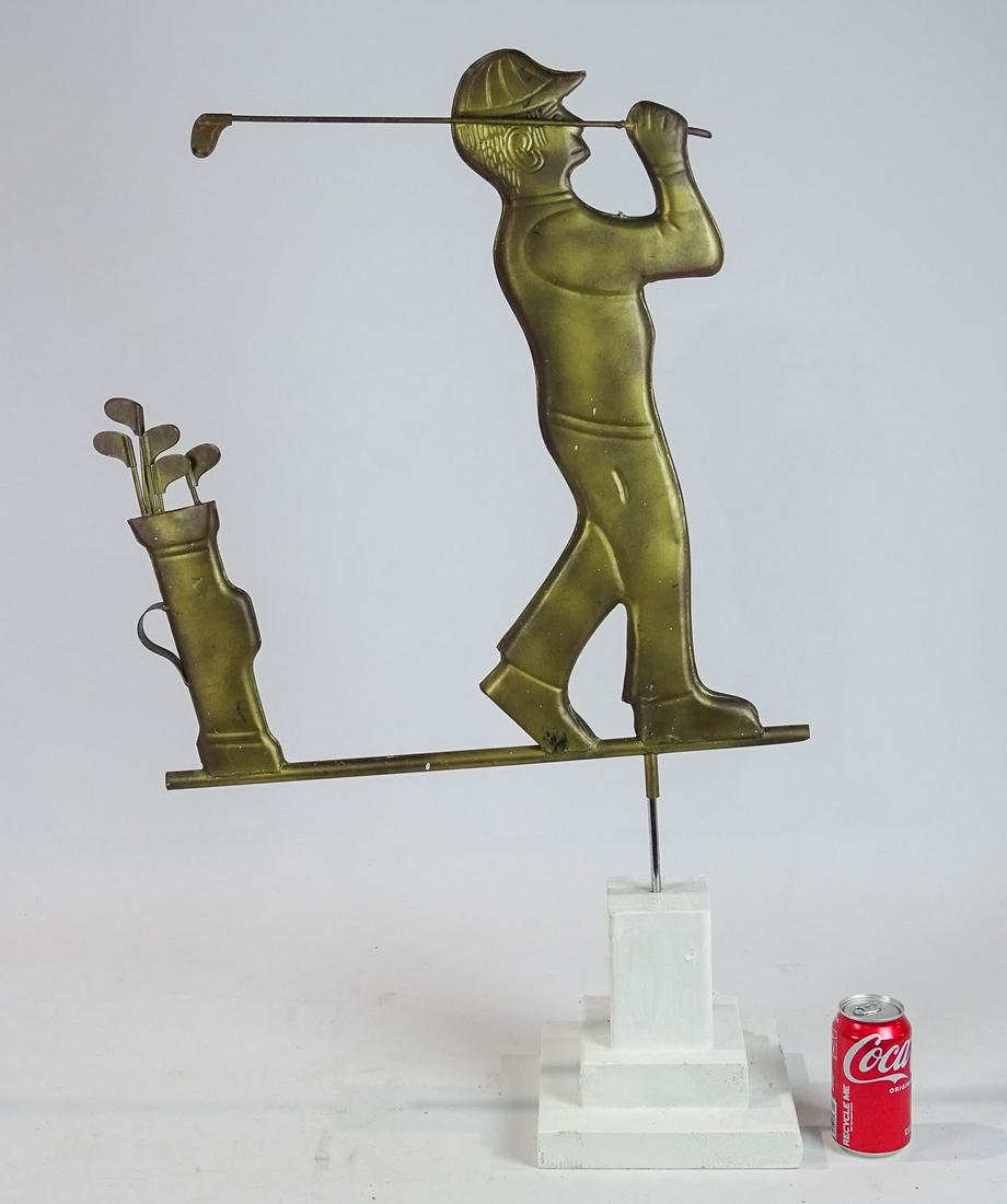 Golfer Weathervane (1 of 4)