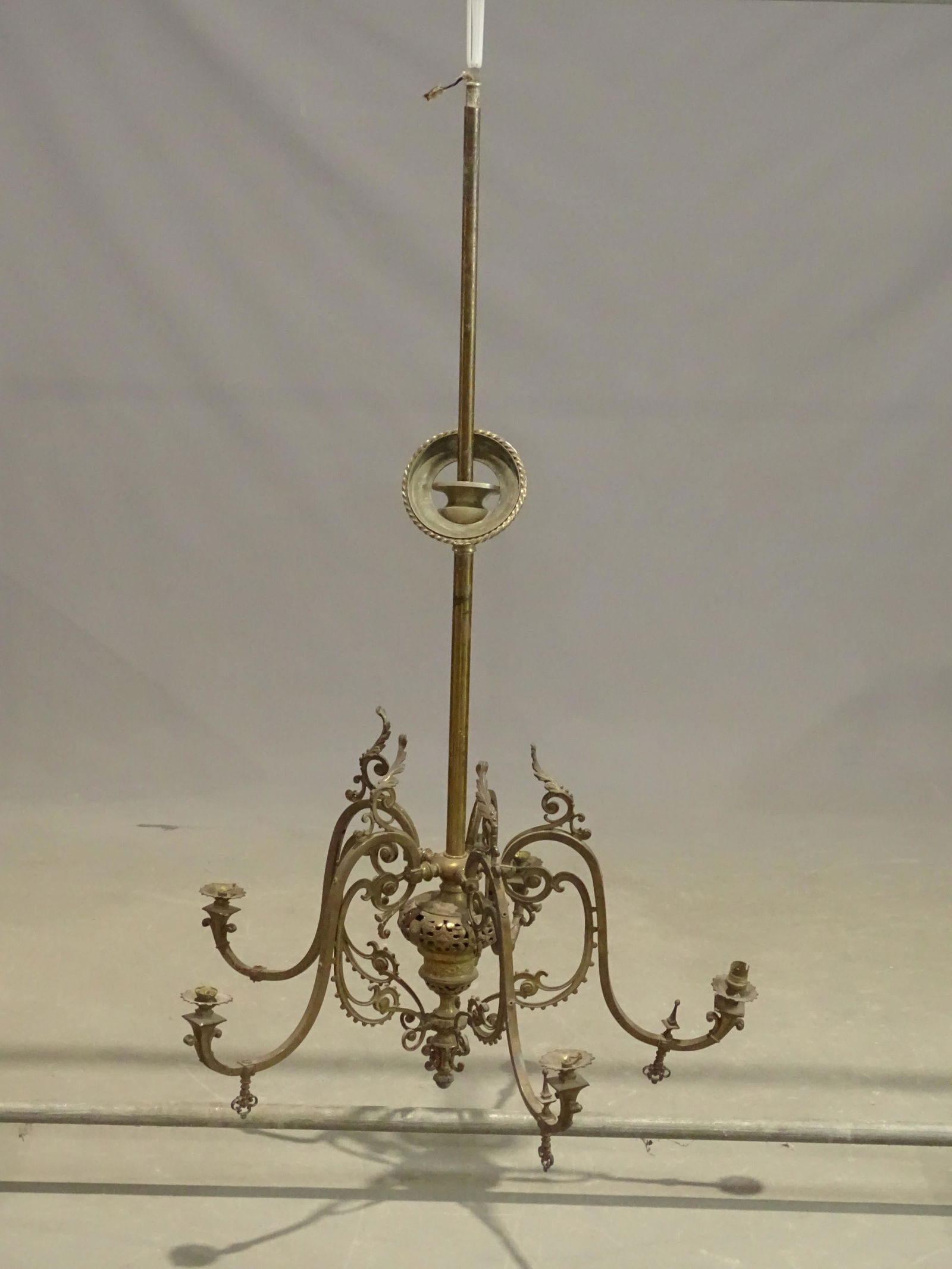 Victorian Gas Chandelier (1 of 2)