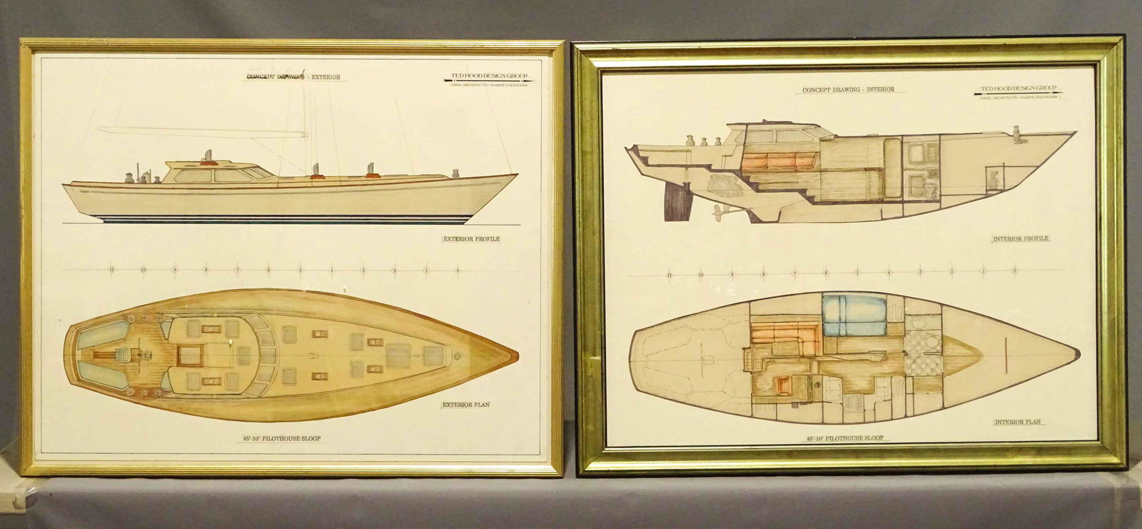 Pair Boat Concept Drawings (1 of 6)