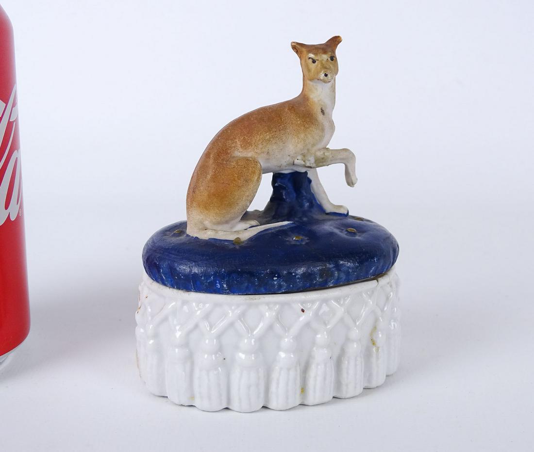 Dog Figurine Ceramic Box (1 of 4)
