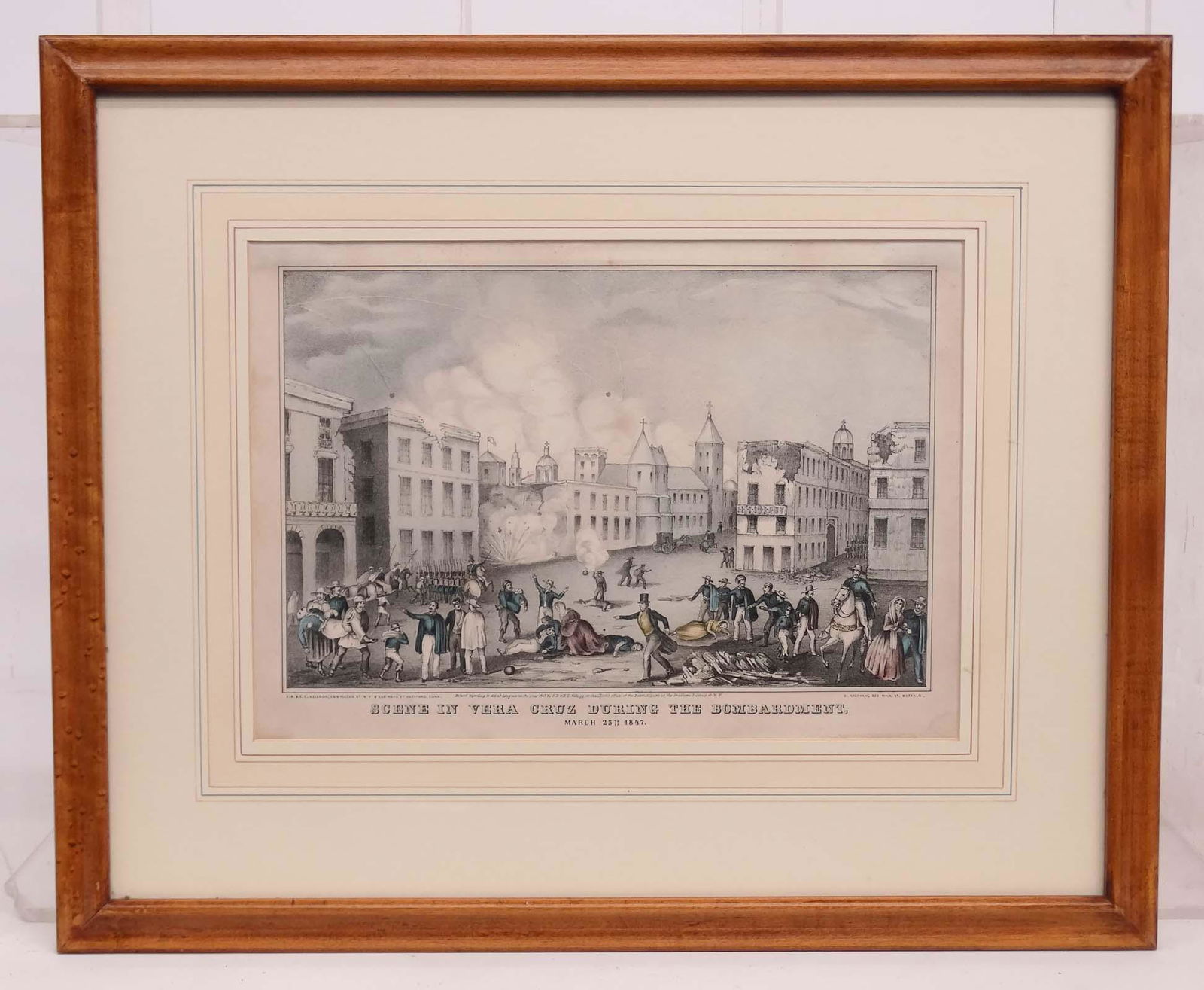 U.S. Mexican War Antique Lithograph (1 of 7)