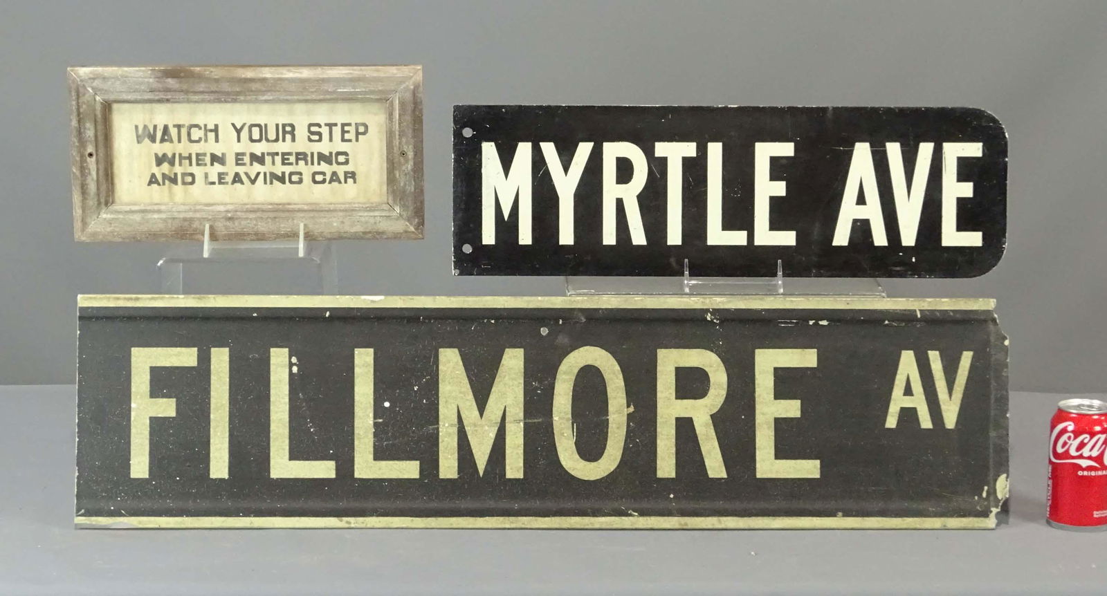 Trade Sign Lot (1 of 5)