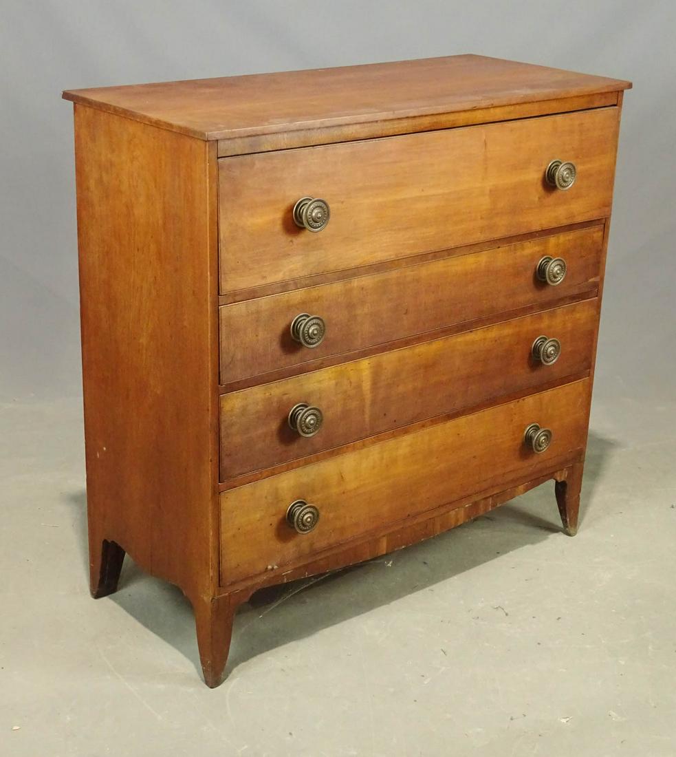 19th c. Hepplewhite Chest of Drawers (1 of 4)