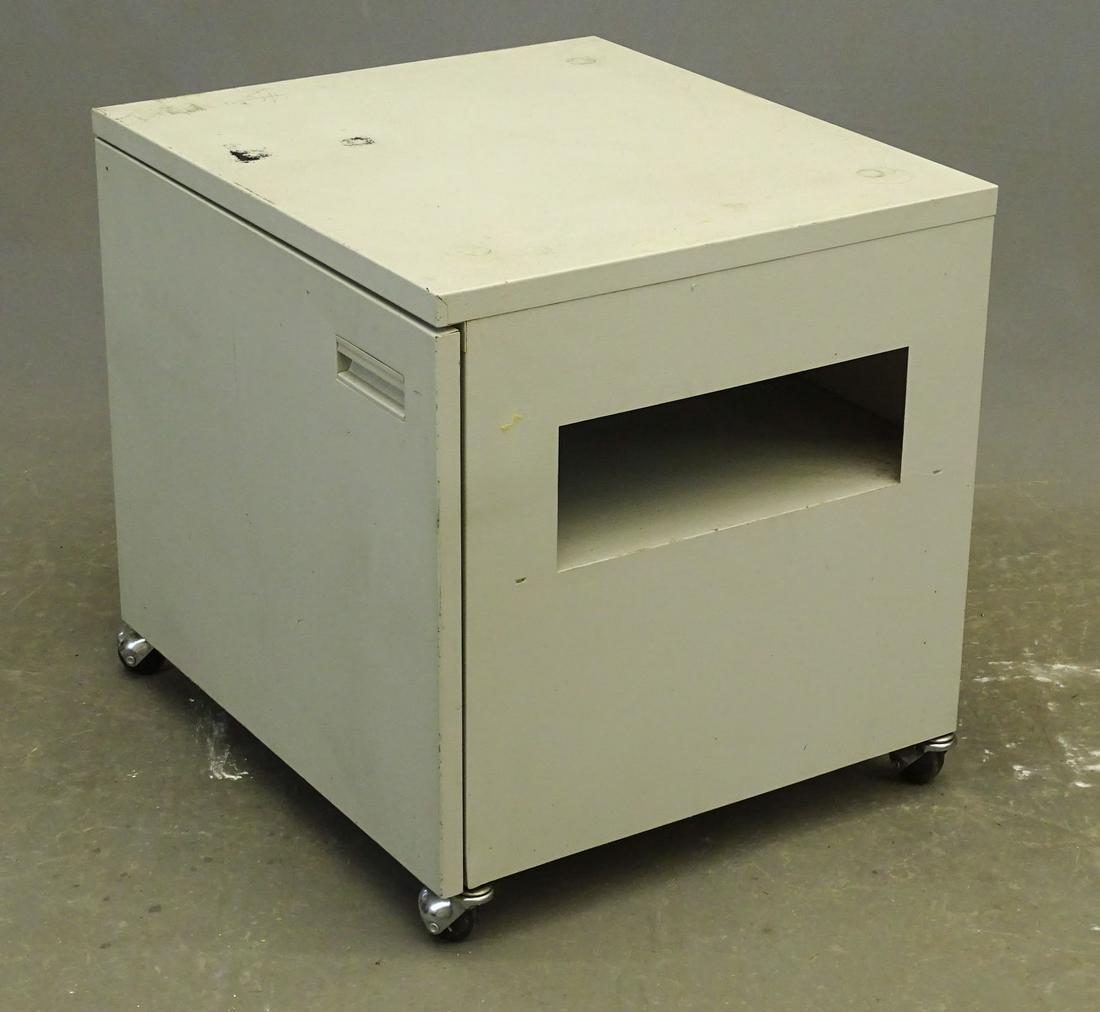 Industrial Cabinet: Industrial cabinet. 22" x 25" x 20 1/2".