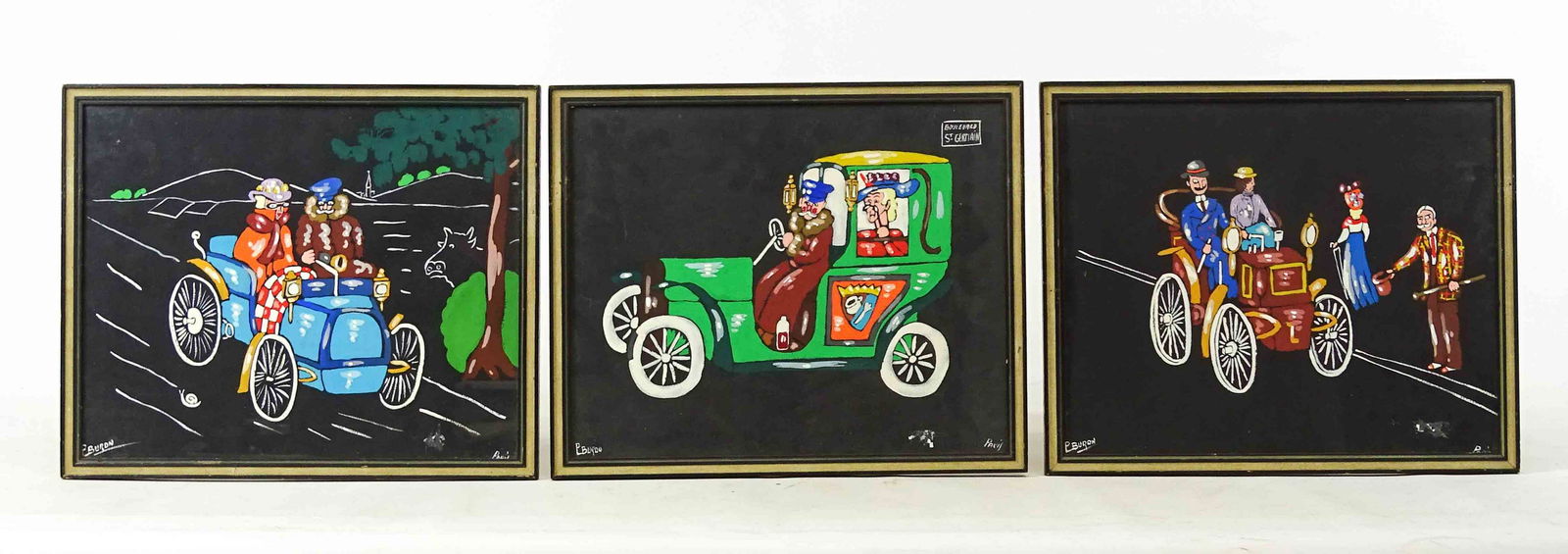 French School, (3) Pastels (1 of 6)