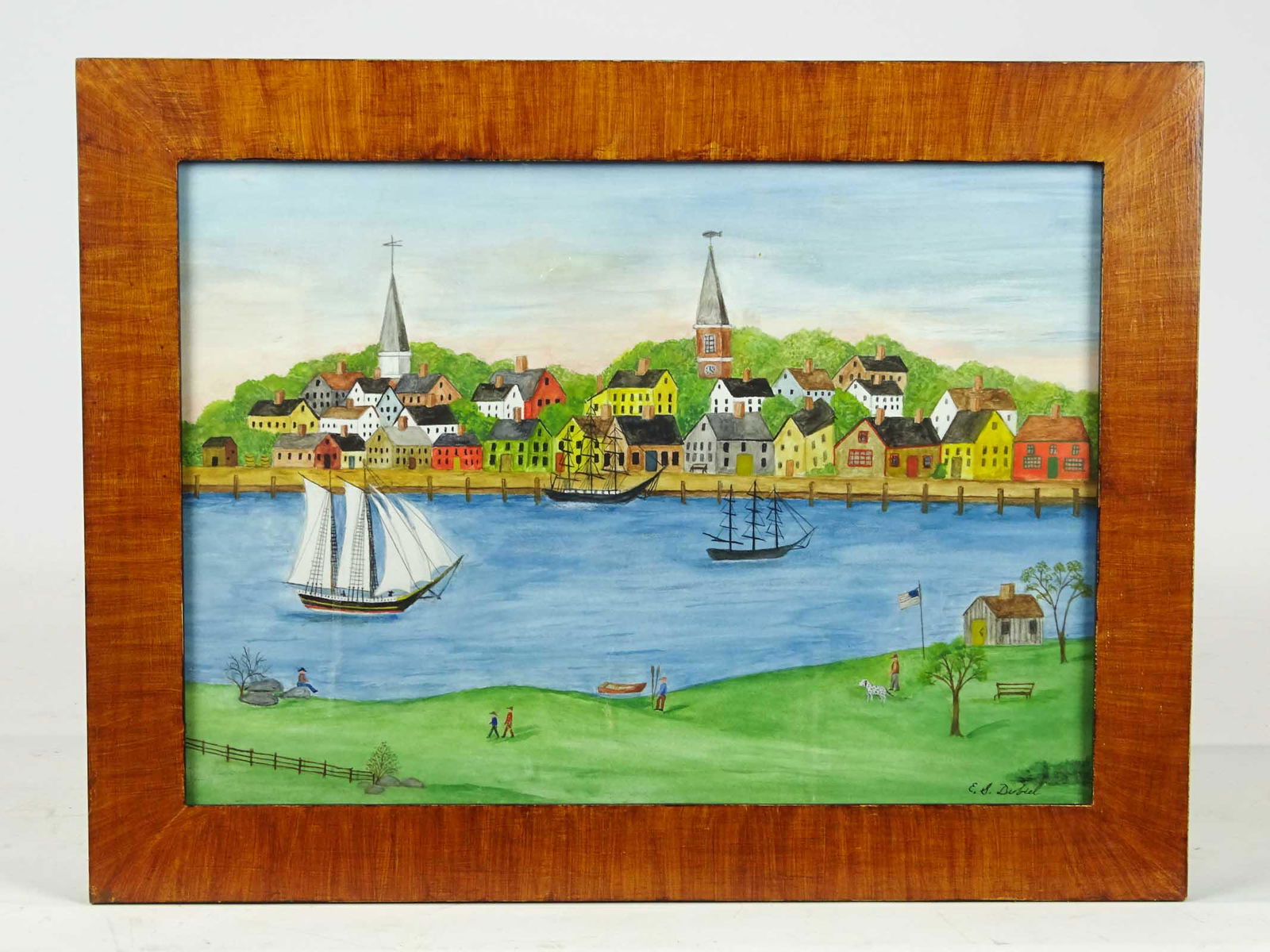 Evelyn S. Dubiel Watercolor (1 of 5)