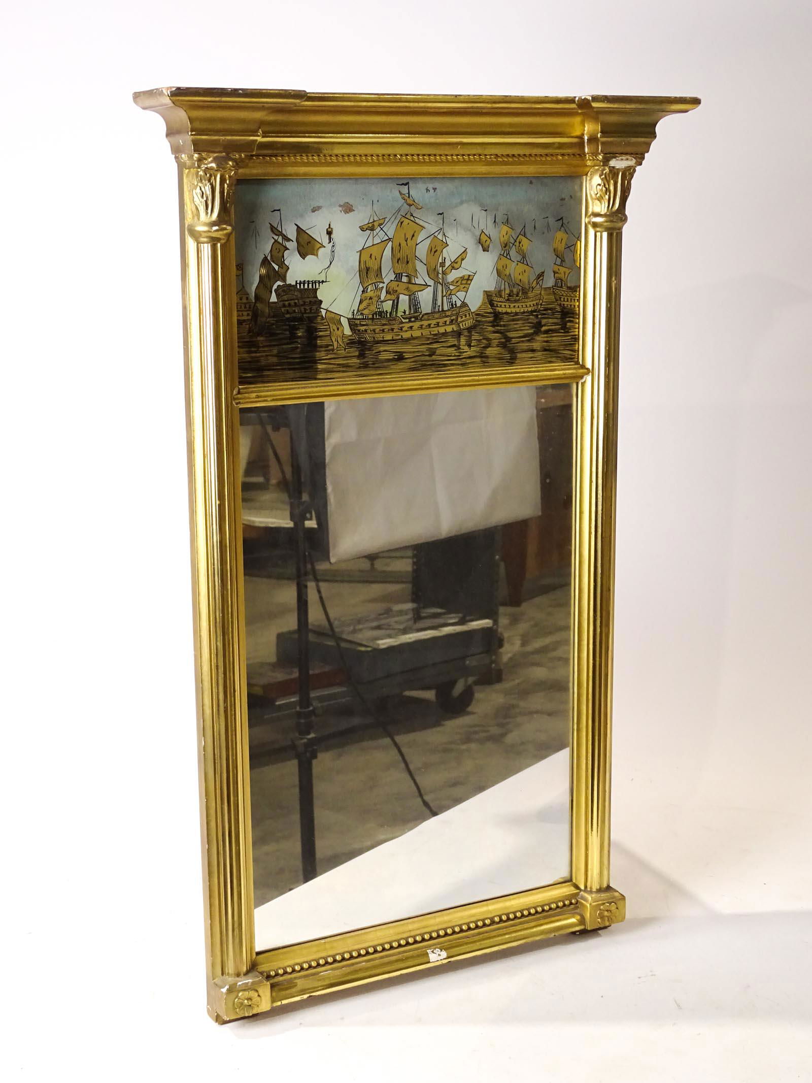 19th c. Federal Mirror (1 of 4)