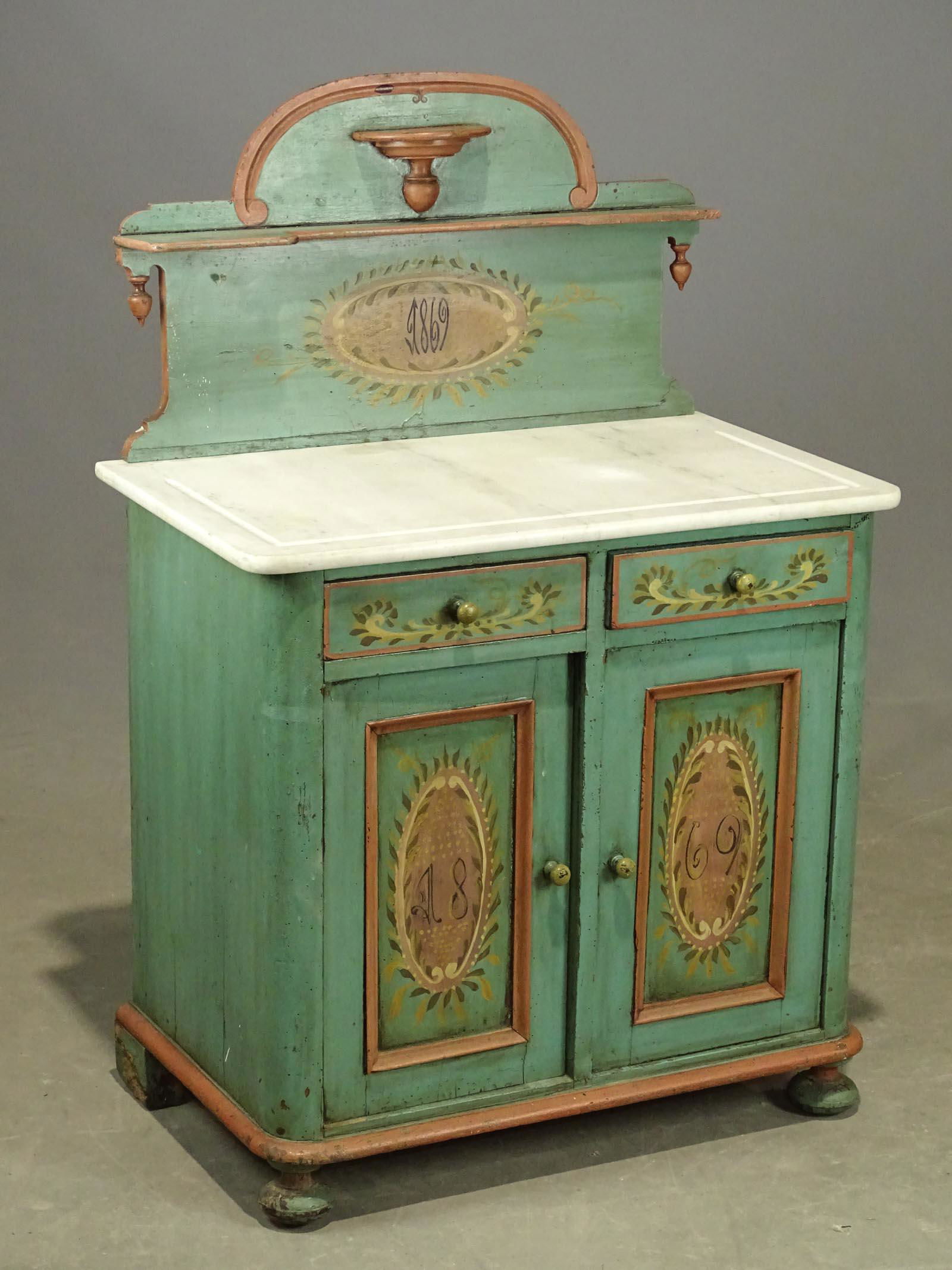 Marble Top Commode (1 of 5)