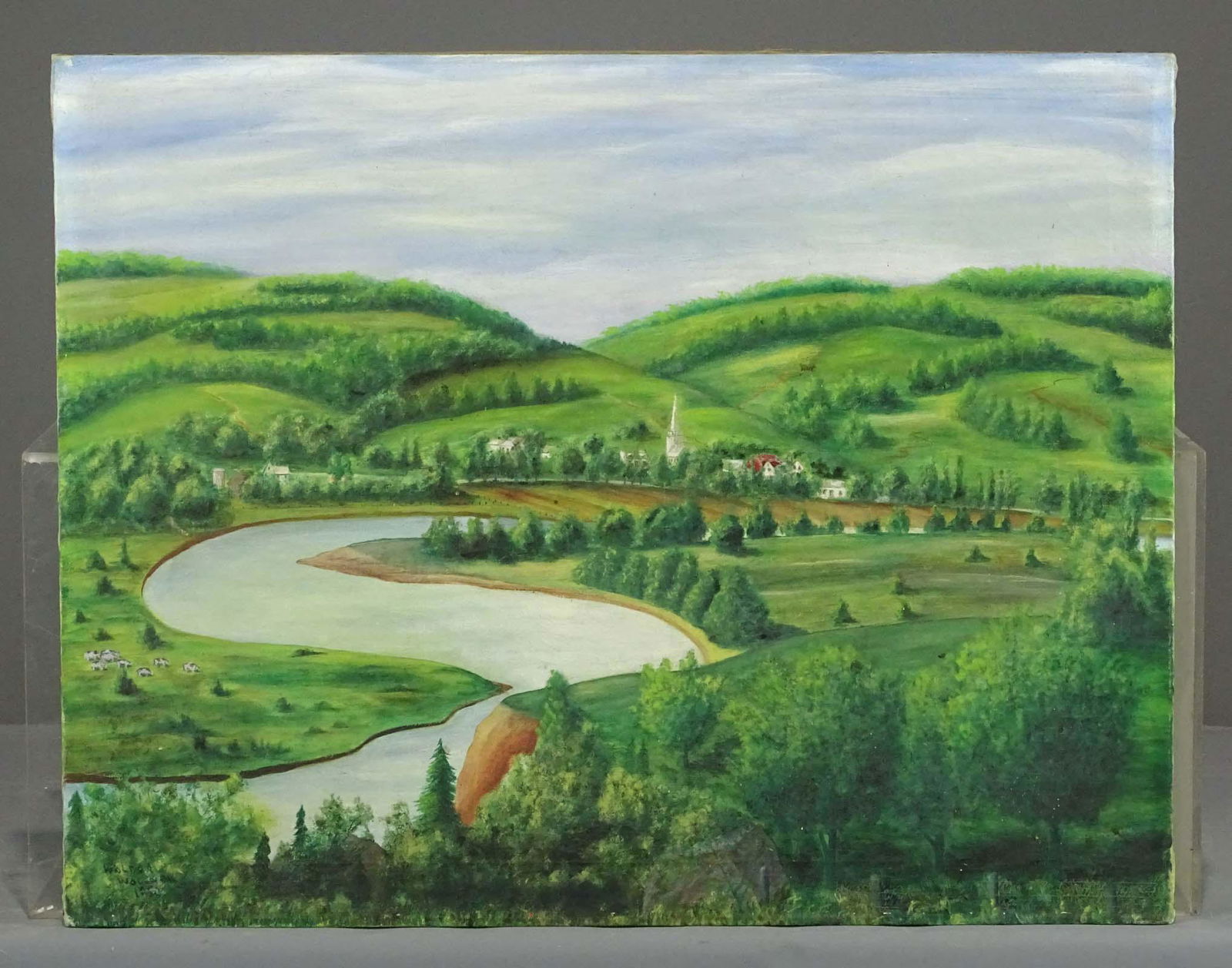 Painting, Wallkil River (1 of 3)