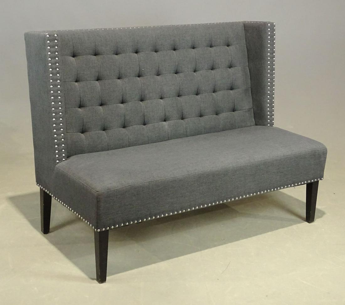 Mid Century Design Sofa: Mid Century design sofa. 55" W. x 27" D. x18 1/2" seat Ht..