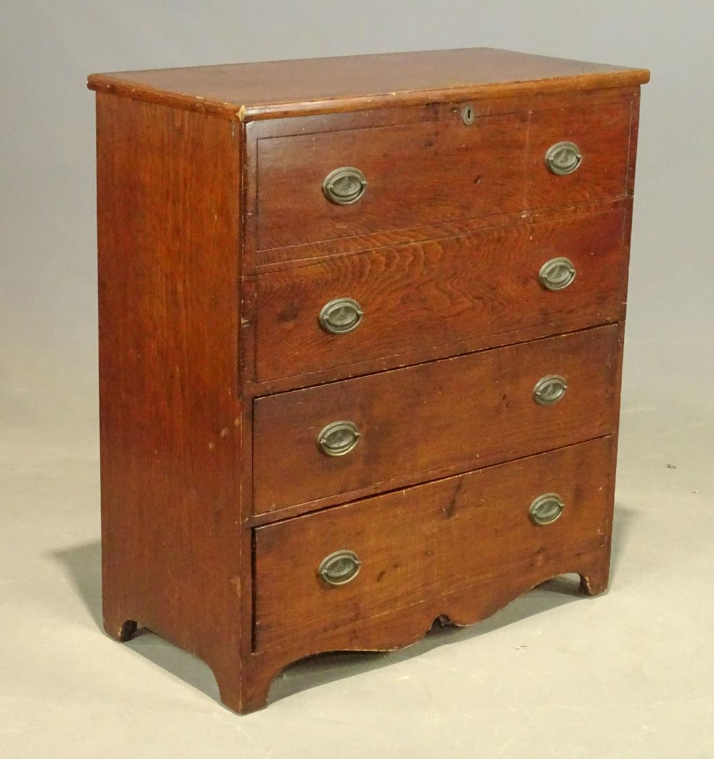 19th c. Lift Top Blanket Chest (1 of 6)