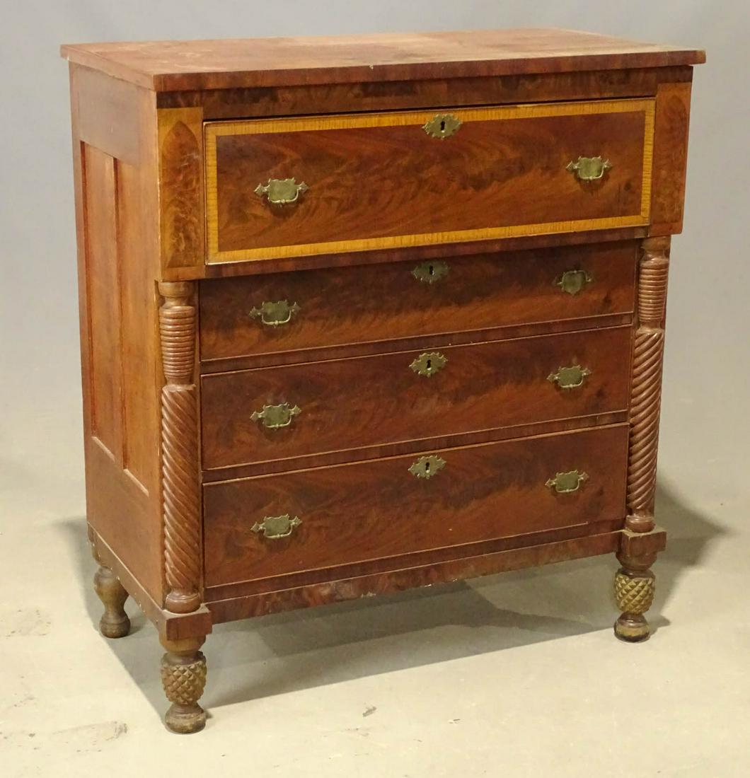 19th c. Empire Chest of Drawers (1 of 4)