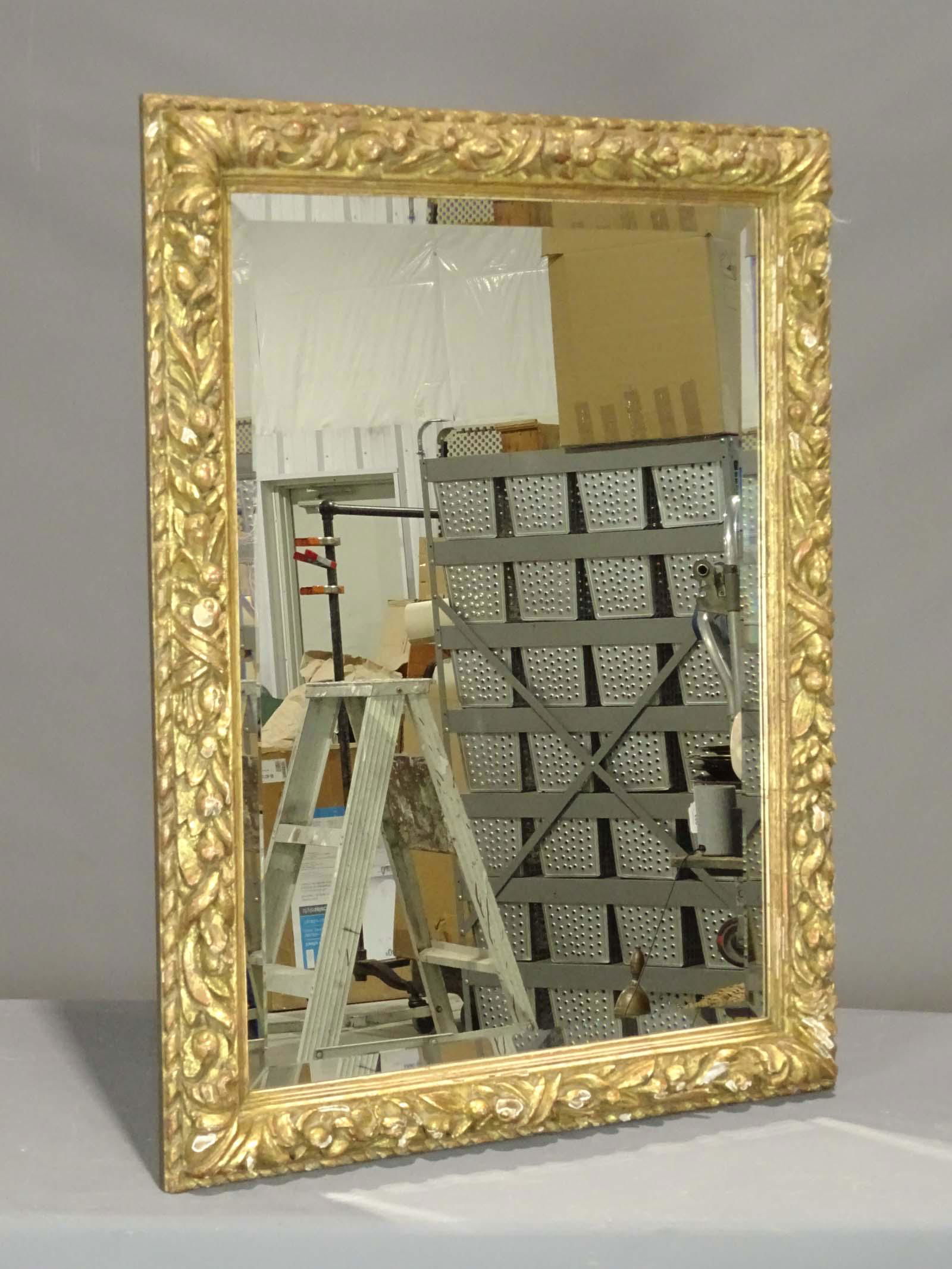 Carved Frame with Mirror (1 of 4)