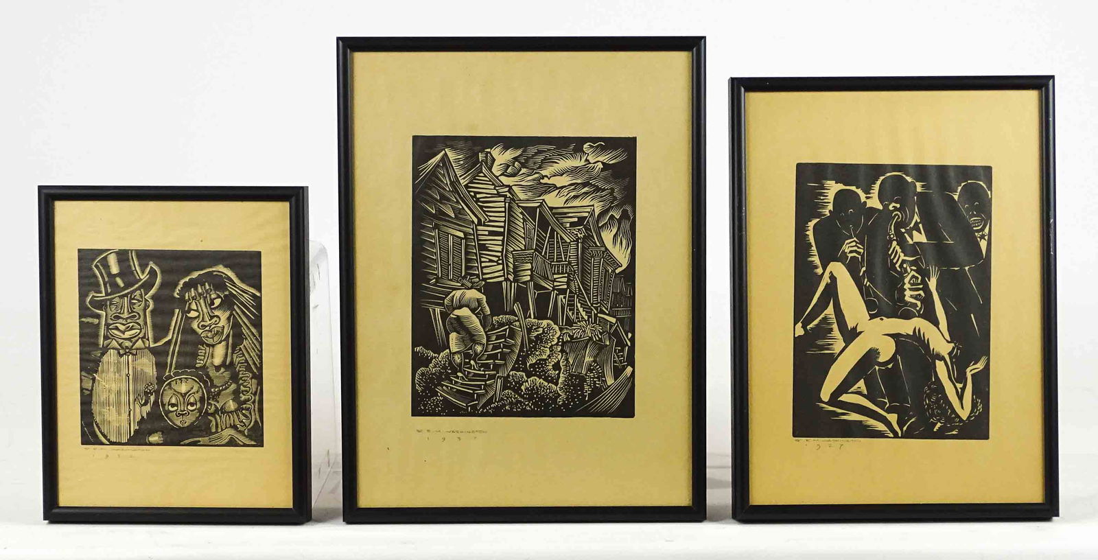 Earl Washington Woodblock Prints (1 of 11)