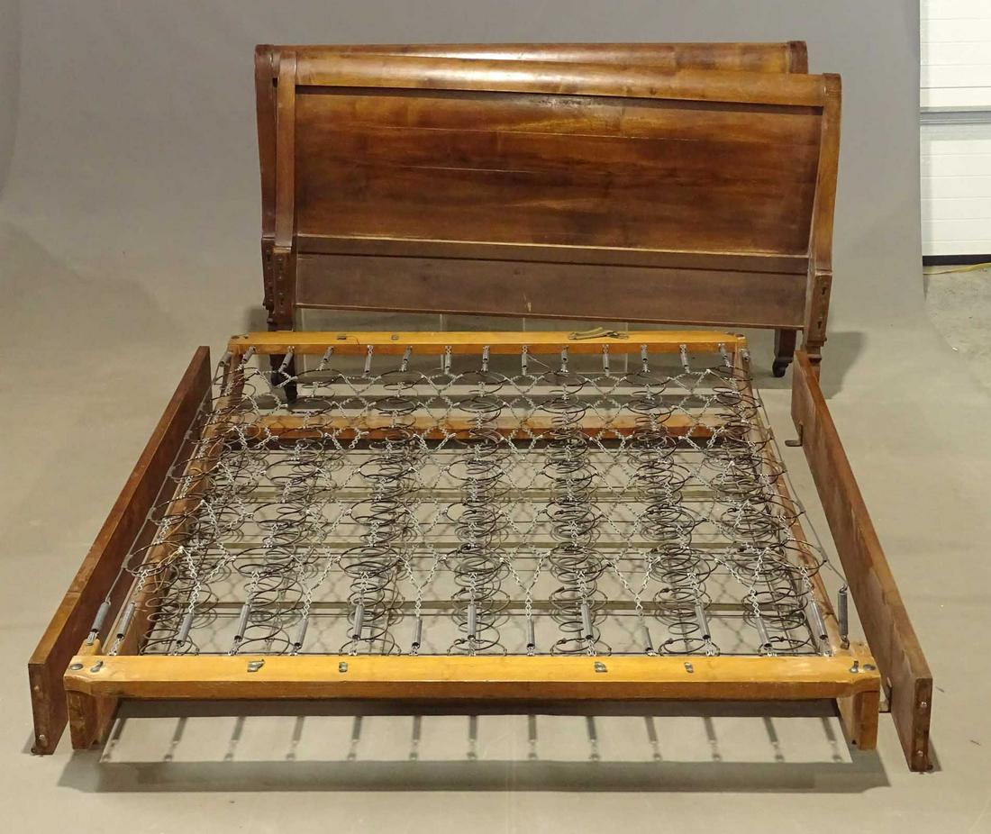 19th c. Sleigh Bed (1 of 4)