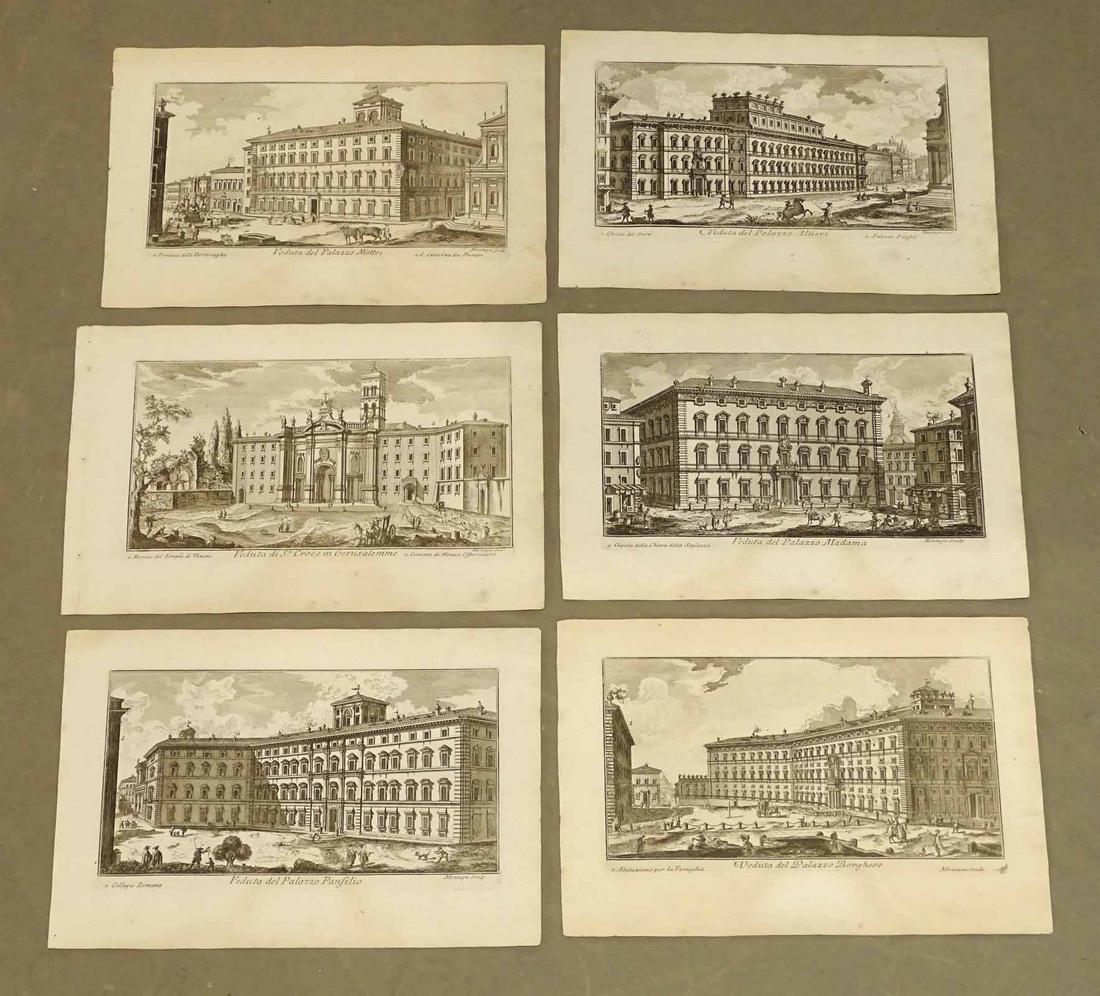 Early Rome Architecture Views Set (6) (1 of 7)