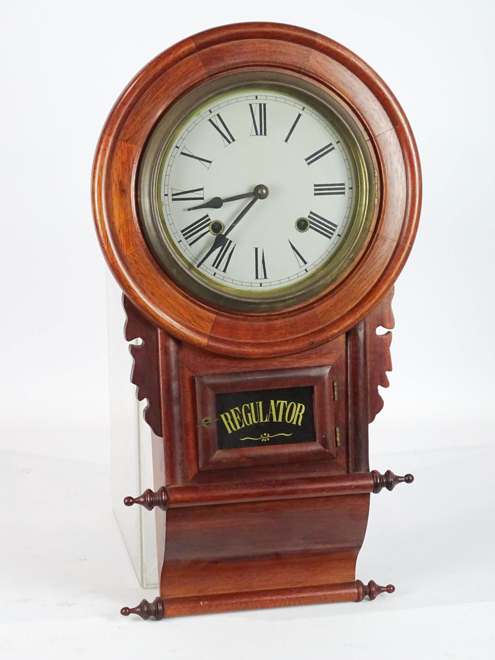 Regulator Wall Clock: Regulator wall clock. 22" L..