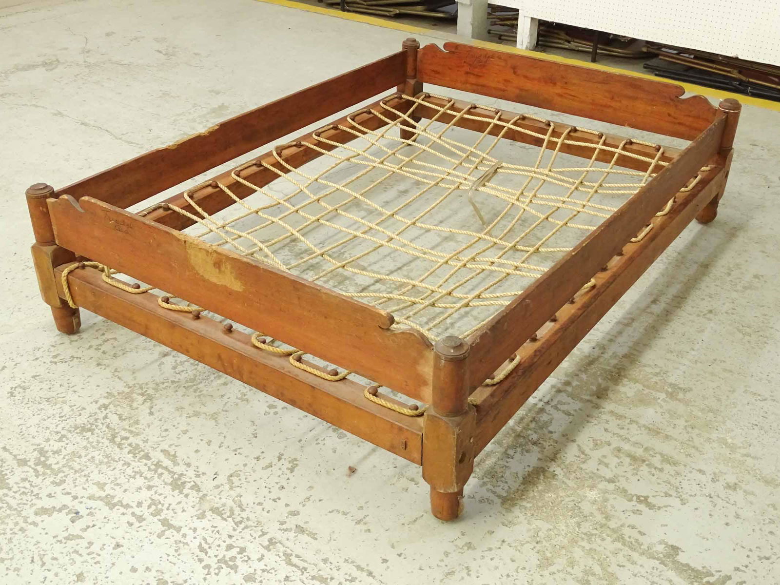 19th c. Hired Mans Bed (1 of 5)