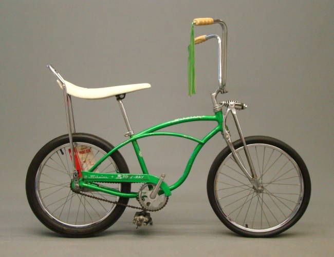 Muscle Bike, 1965 Lime Schwinn Sting Ray J 33