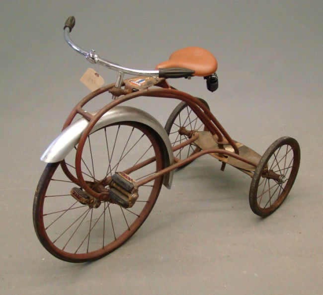 149 Air Flow "Rocket" Tricycle Apr 16, 2011 Copake Auction Inc. in NY