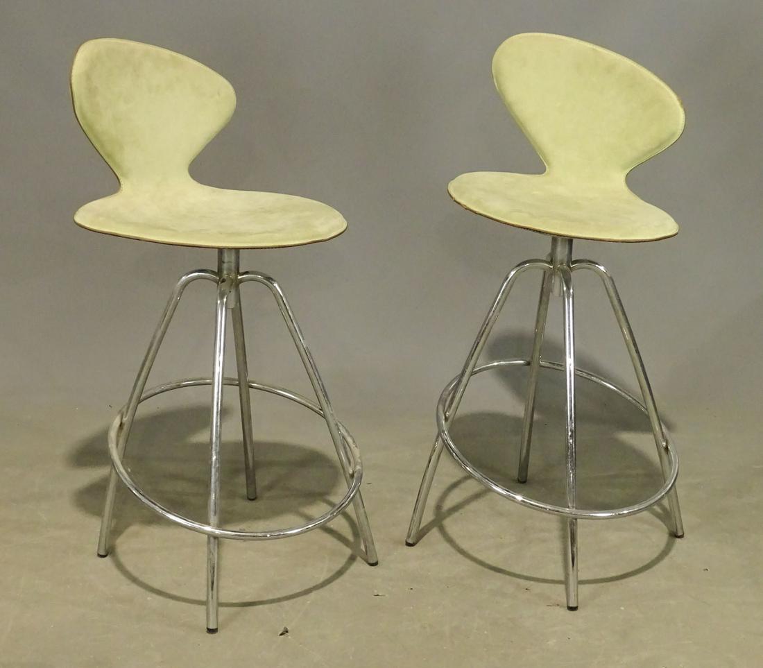 Pair Modern Design Stools (1 of 3)