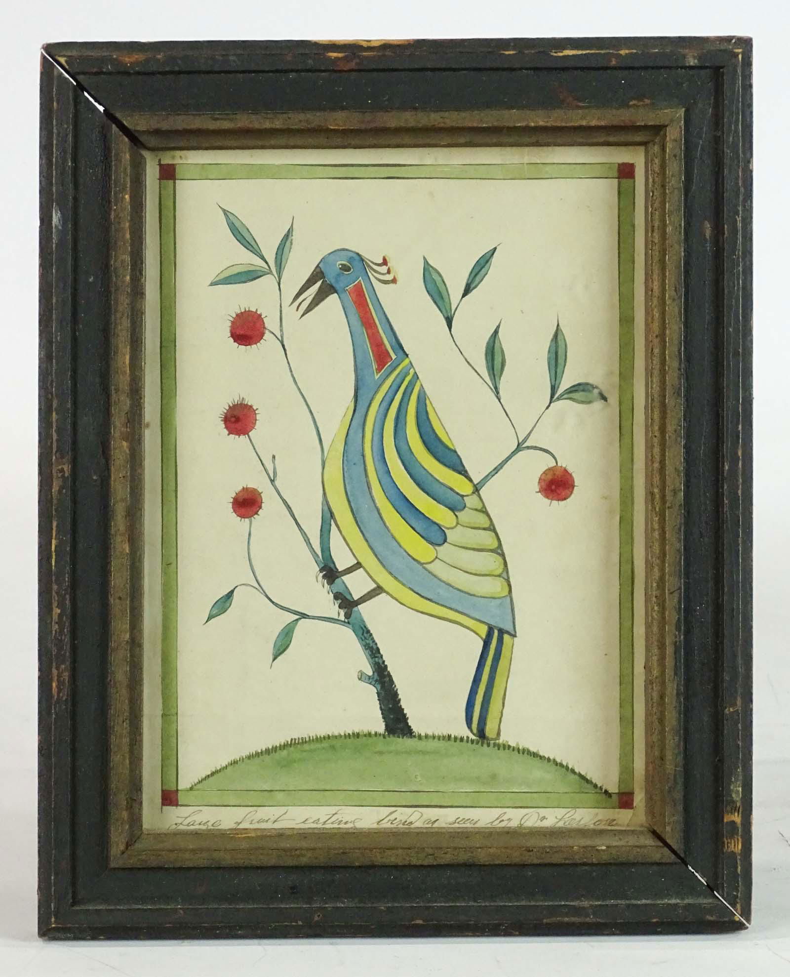 Watercolor of Bird (1 of 4)