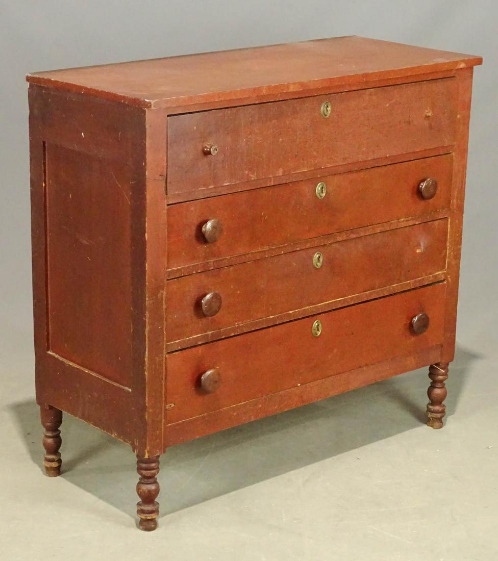 19th c. Sheraton Chest of Drawers (1 of 5)