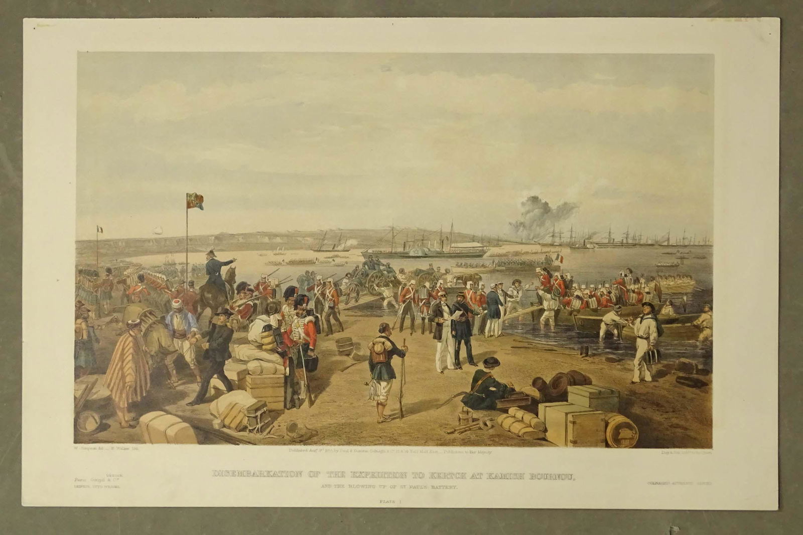 Crimean War Military Antique Print (1 of 1)