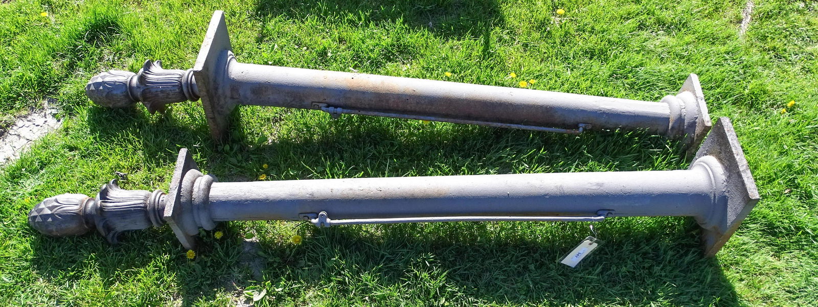 Pair of Cast Iron Pillars (1 of 5)
