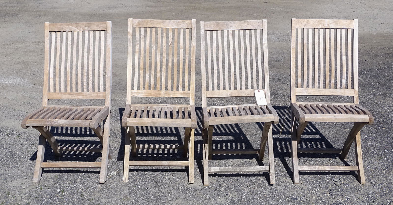 Teak Folding Chairs (1 of 5)