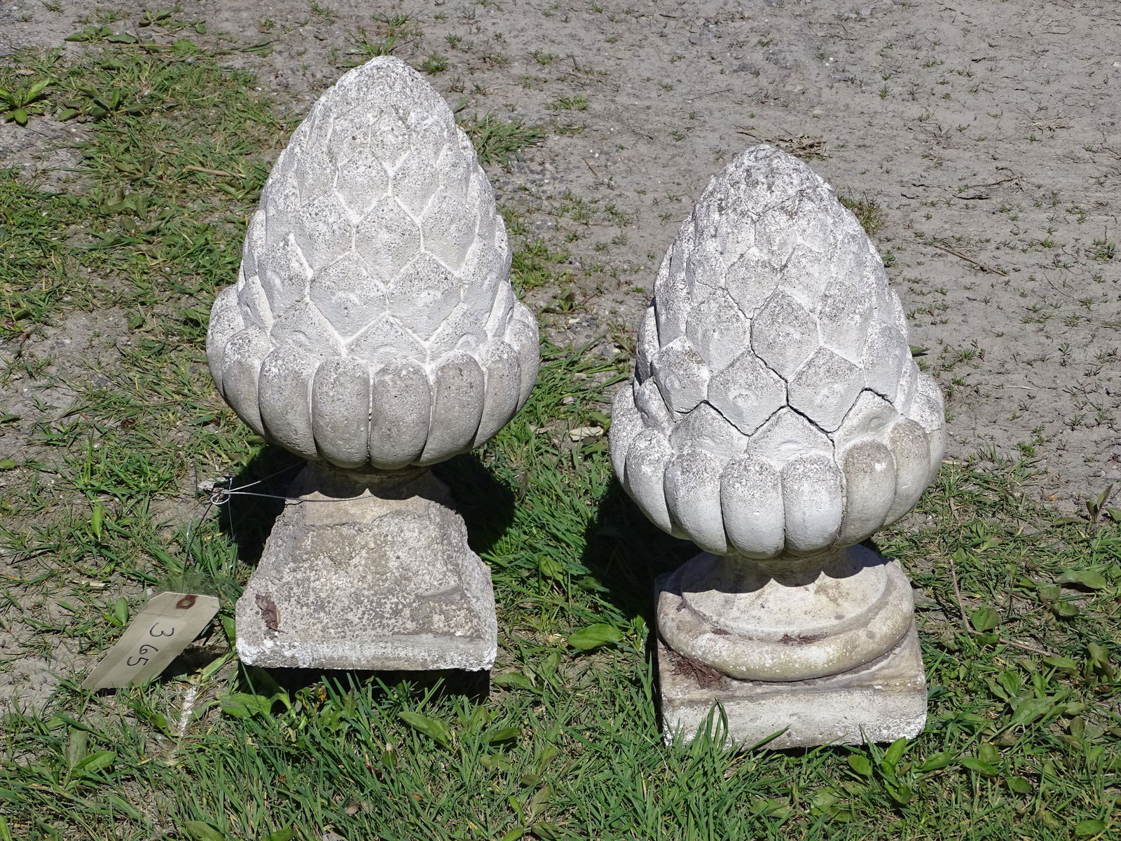 Cast Stone Finials (1 of 3)
