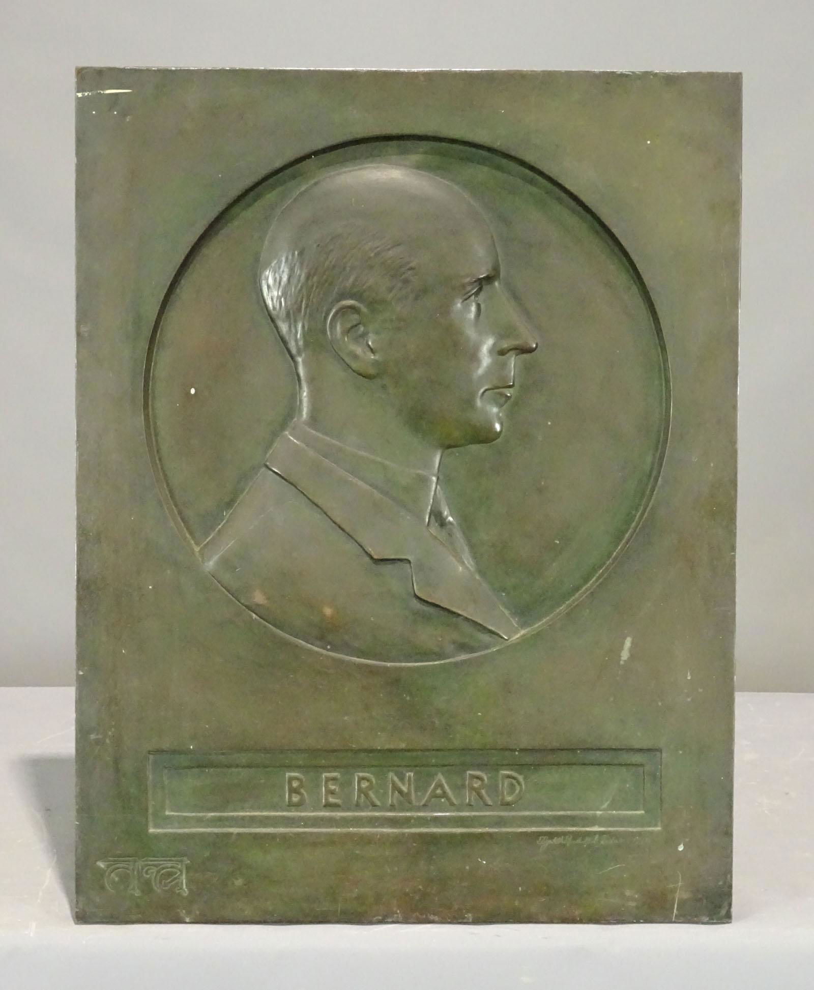 Bronze Portrait Plaque (1 of 2)