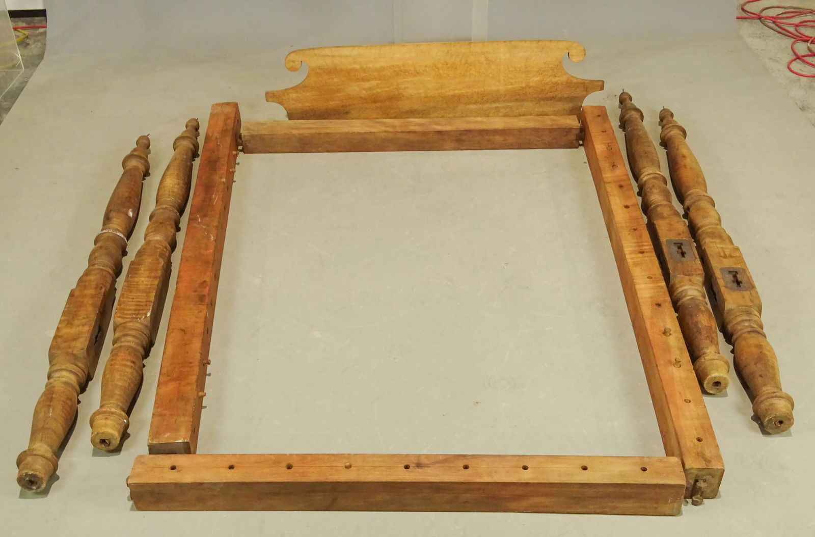 19th c. Tall Post Bed (1 of 5)